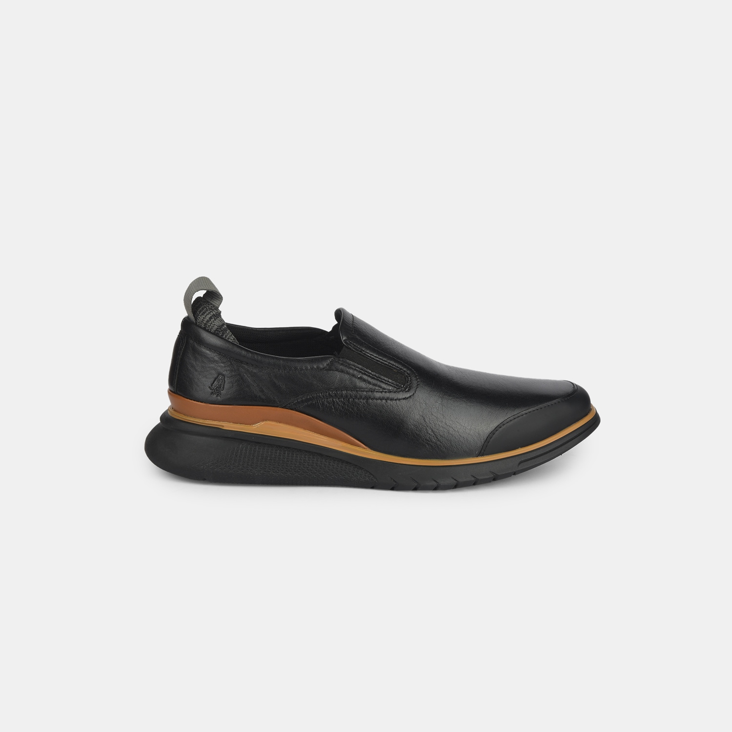 Hush Puppies Black Casual Slip-On Shoes For Men
