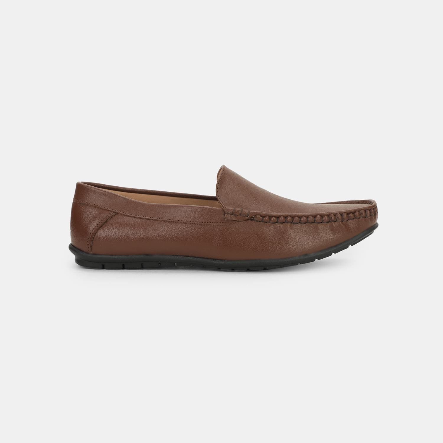 Bata Tan Loafers for Men