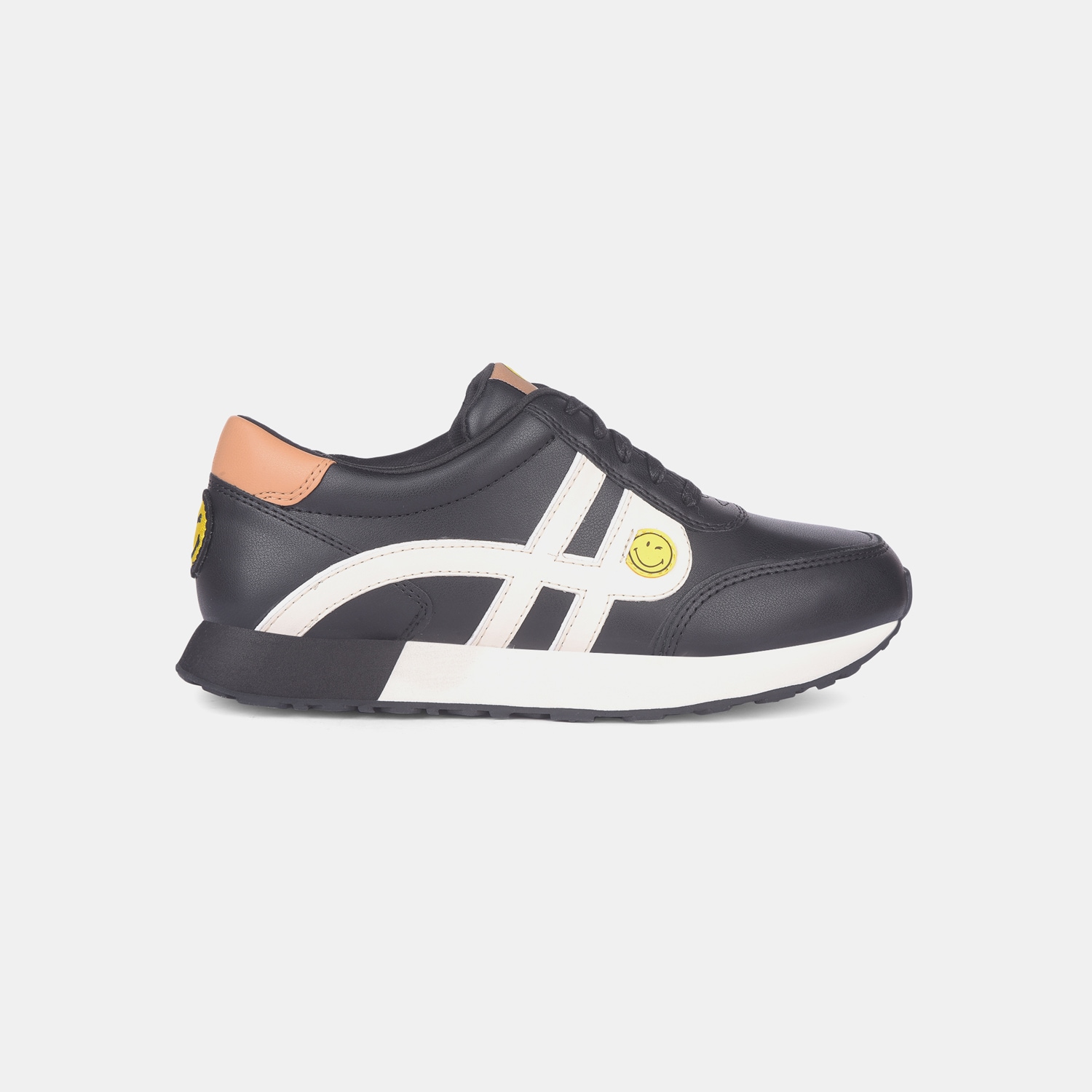 Hush Puppies Black Sneaker For Women