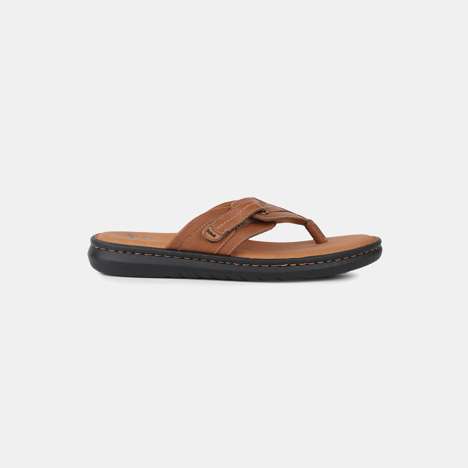 Scholl Tan Slippers For Men