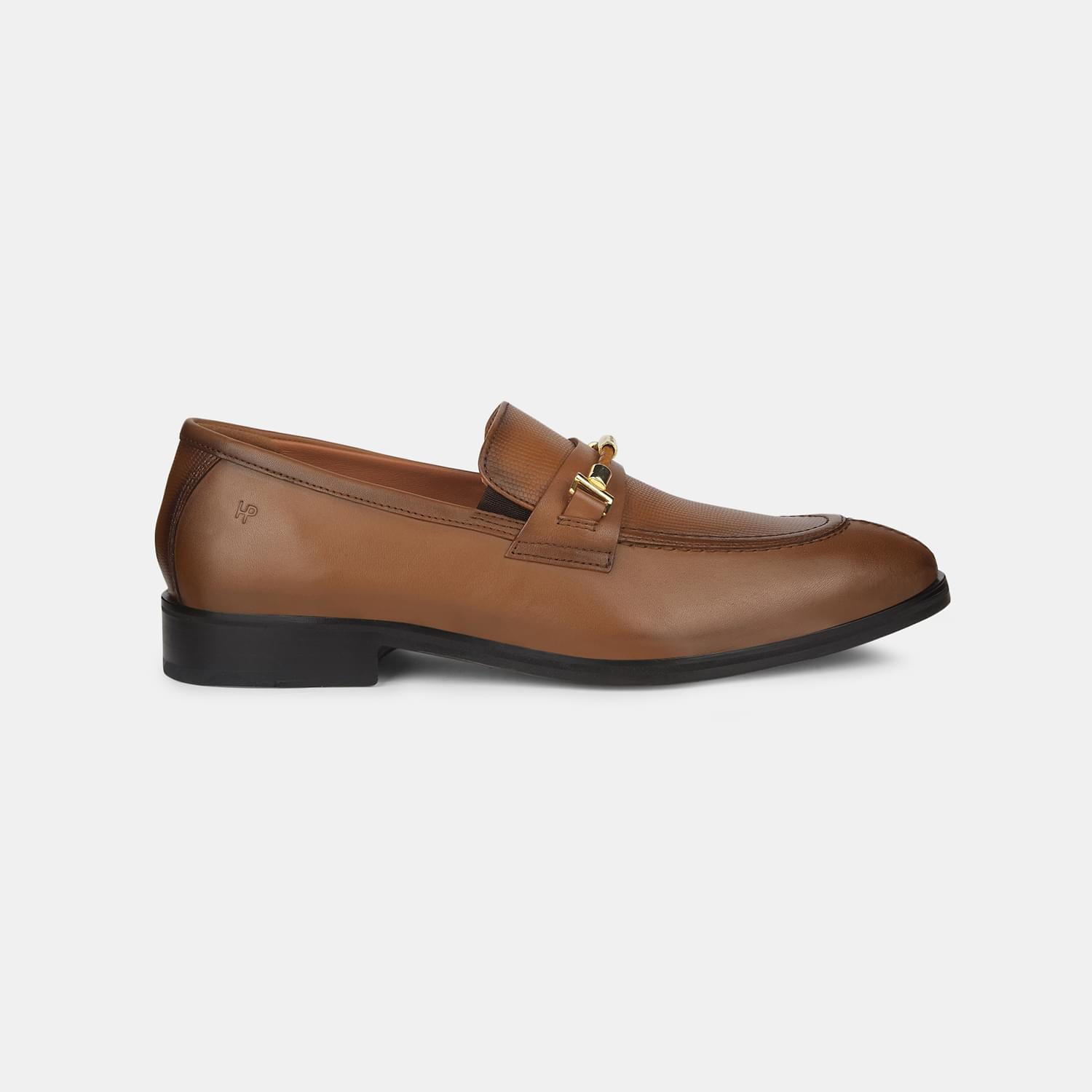 Hush Puppies Tan Slip-On Formal Shoes For Men