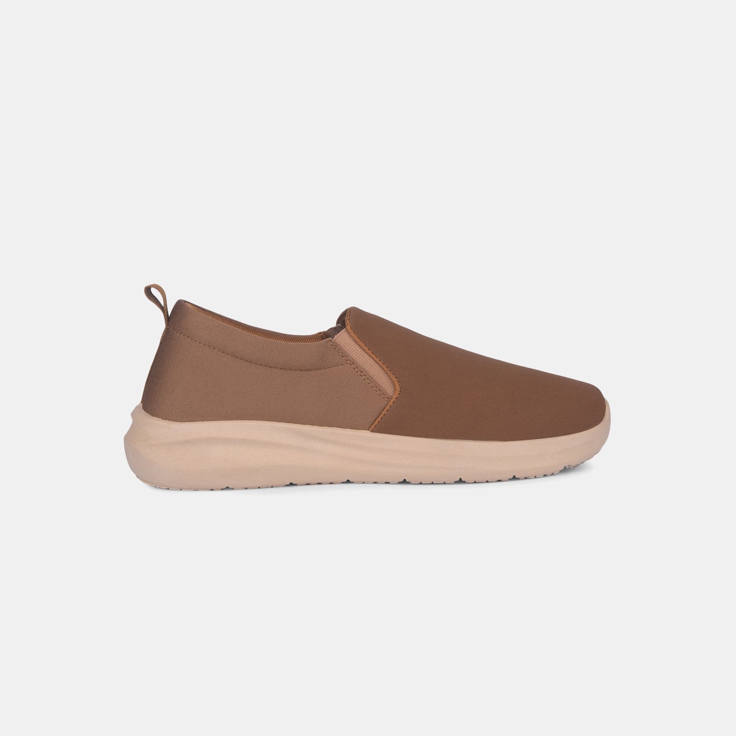 Bata Tan Slip-On Casual Shoes For Men