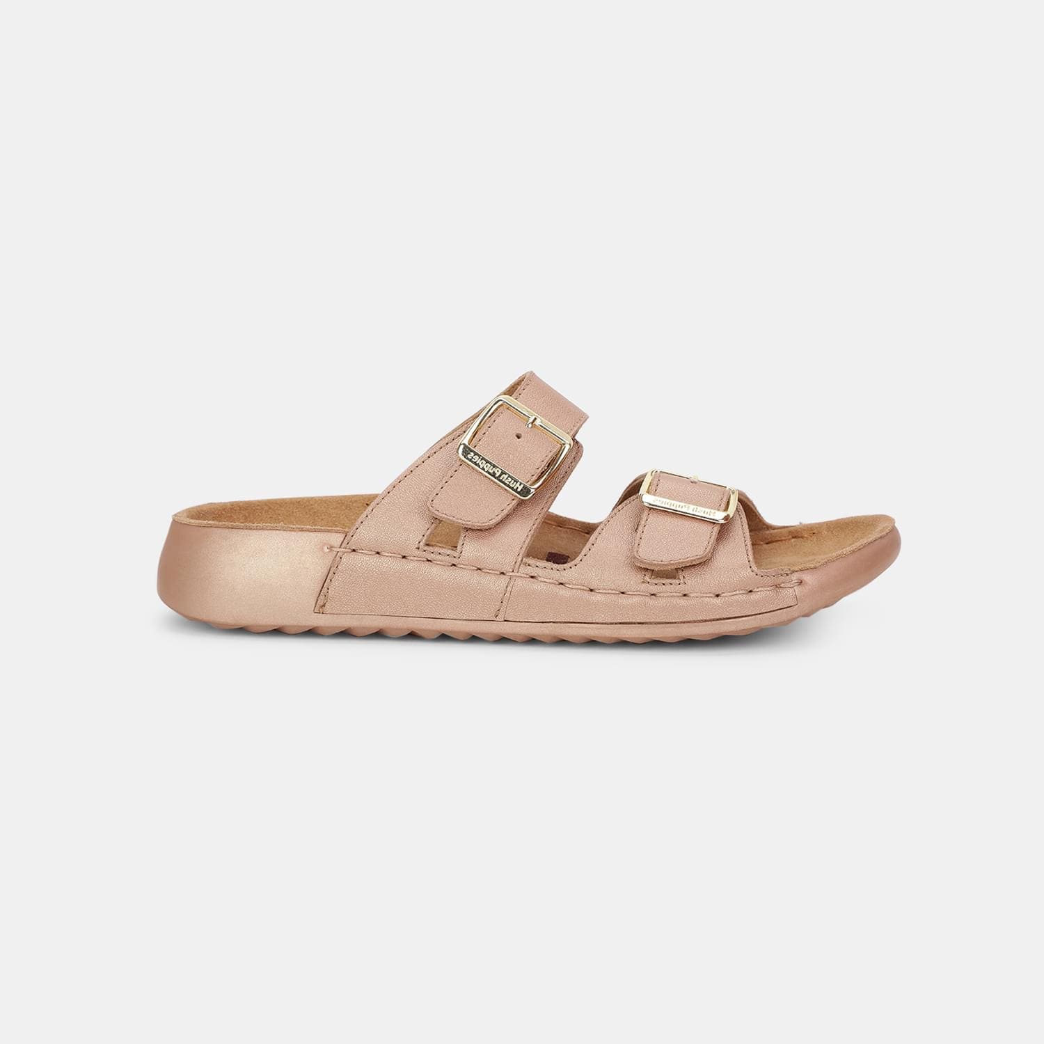 Hush Puppies Gold Mule For Women