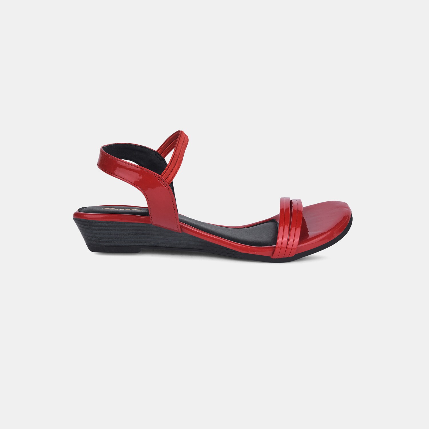 Bata Red Sandals For Women