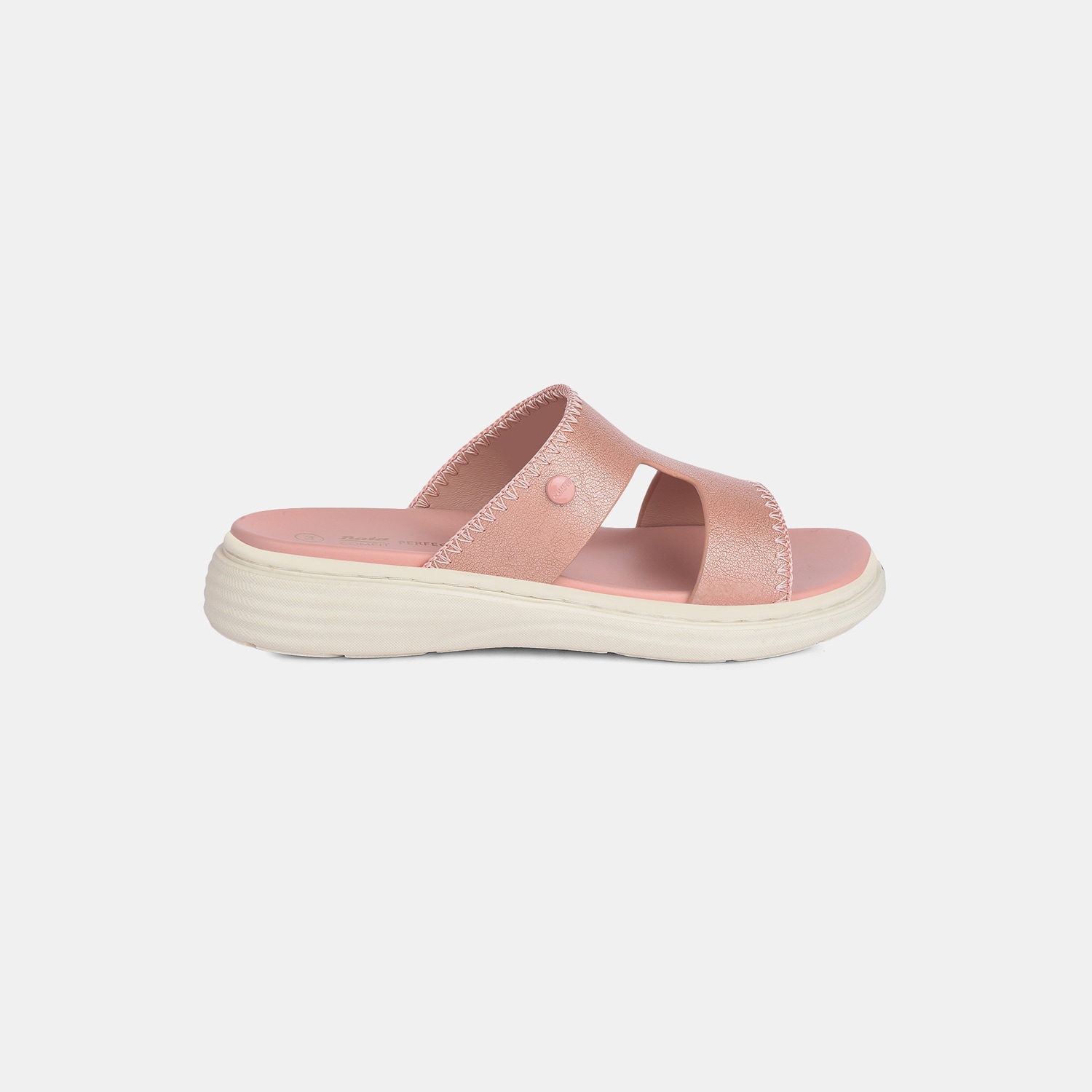 Bata Comfit Pink Mule For Women