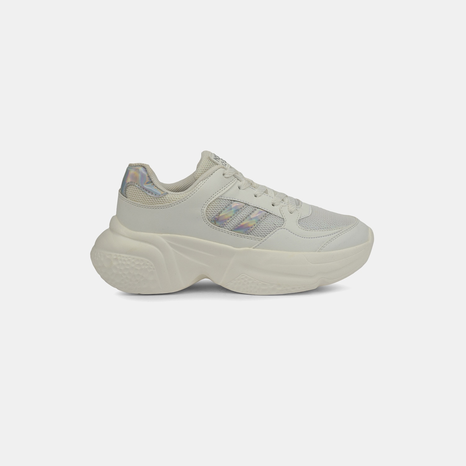 North Star Silver Sneakers For Women