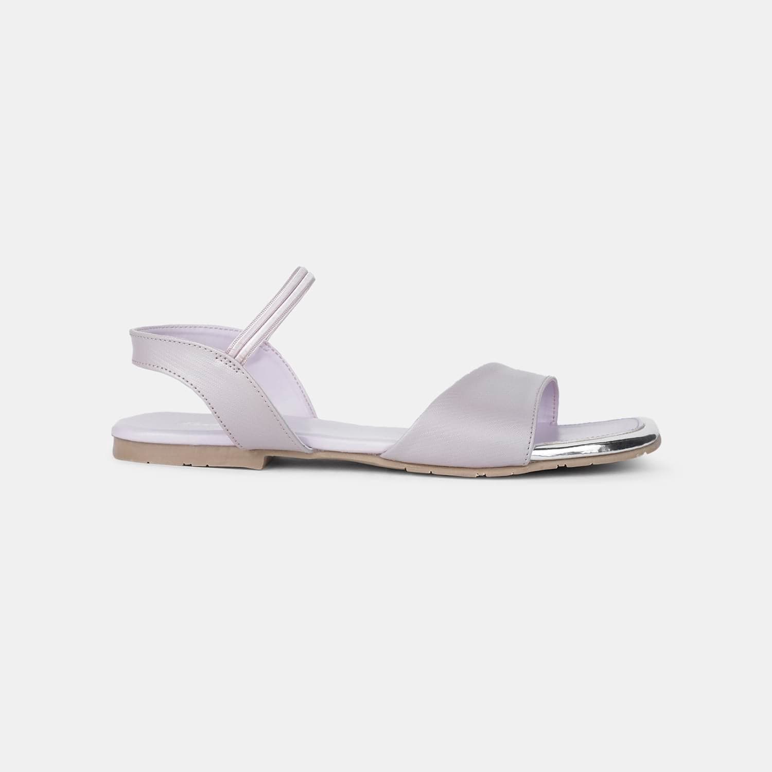 BATA SILVER SANDALS FOR WOMEN