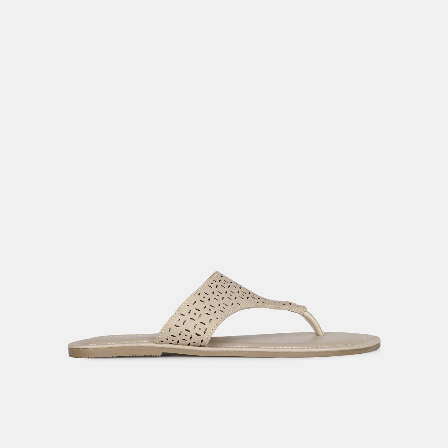 Bata Natural Flat Thongs for Women