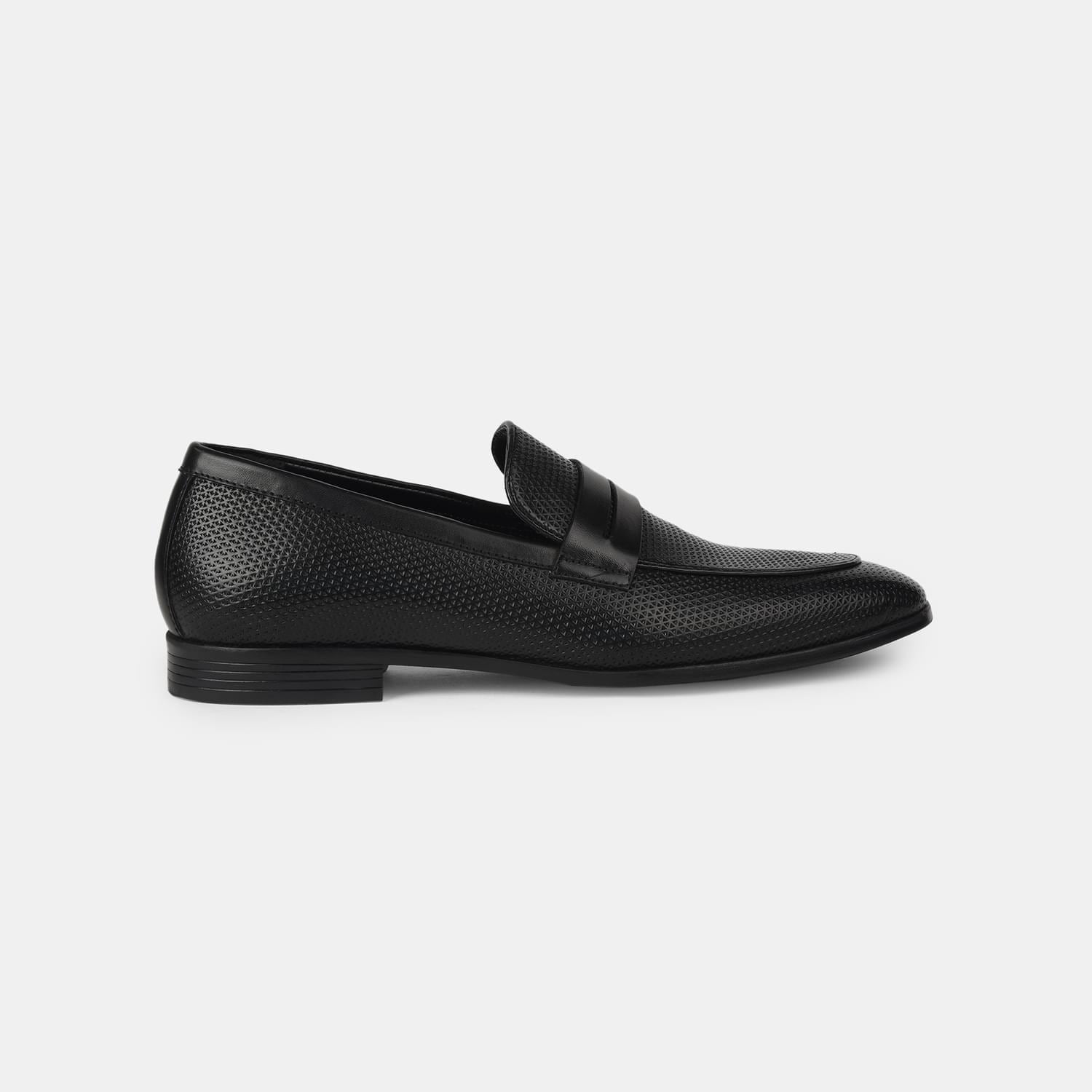RED LABEL BLACK FORMAL SHOES FOR MEN