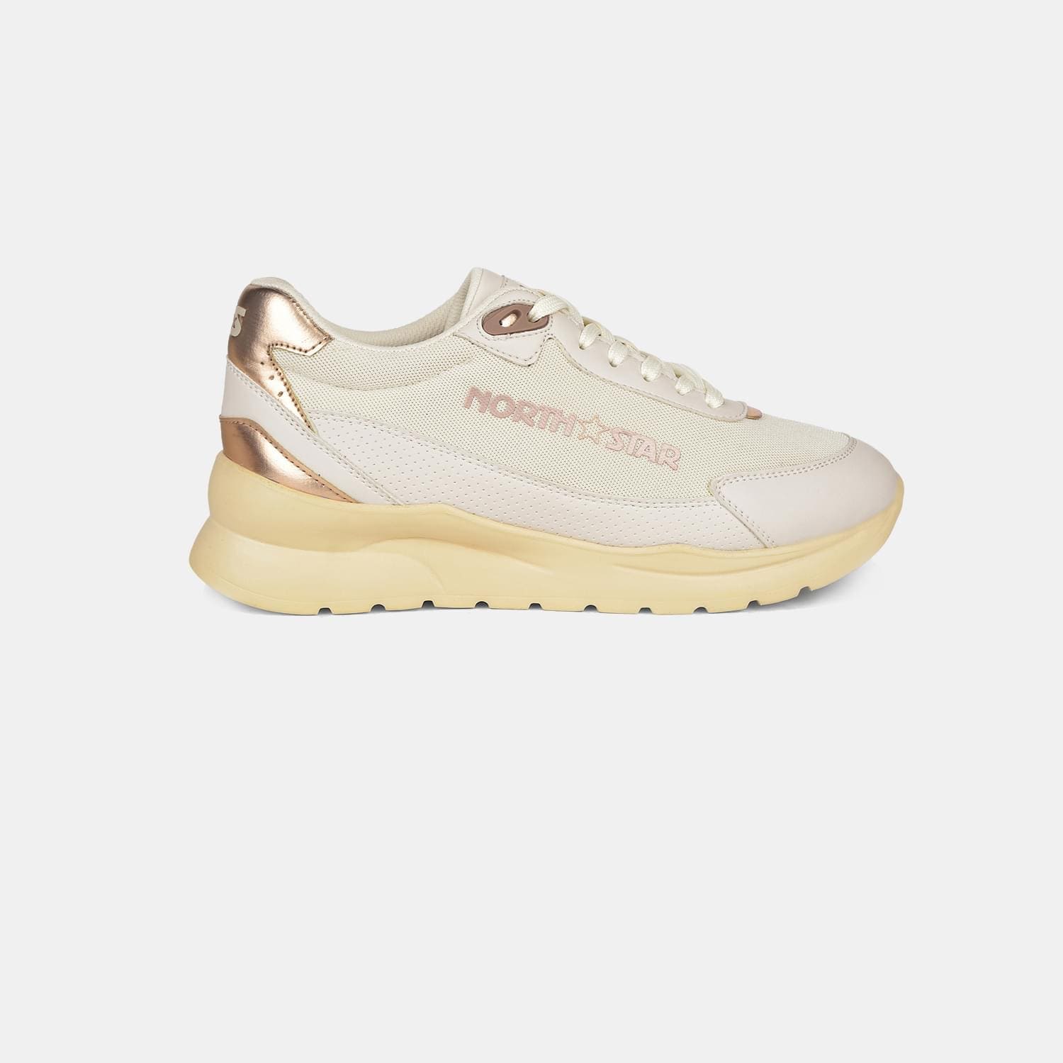 North Star Beige Sneakers For Women