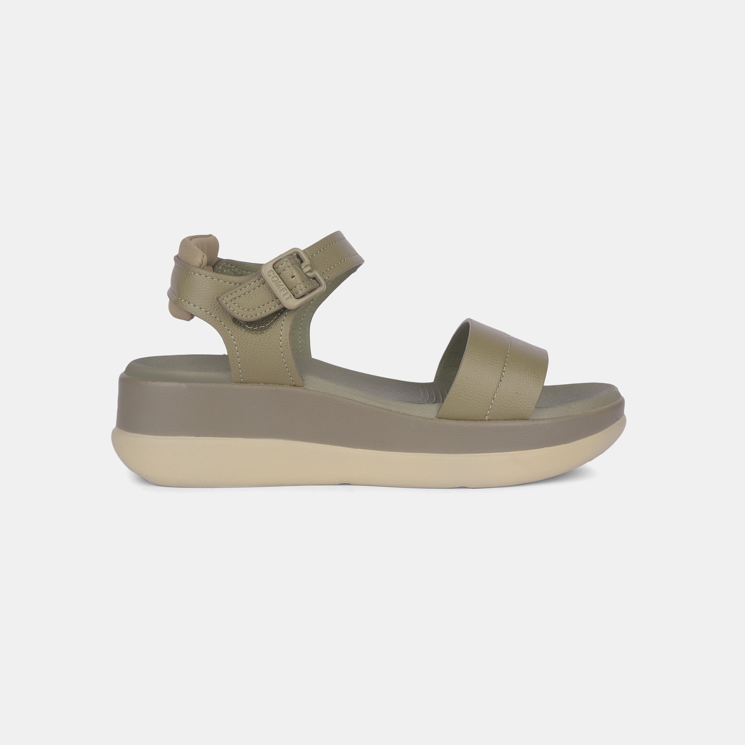 Bata Comfit Olive Sandal For Women