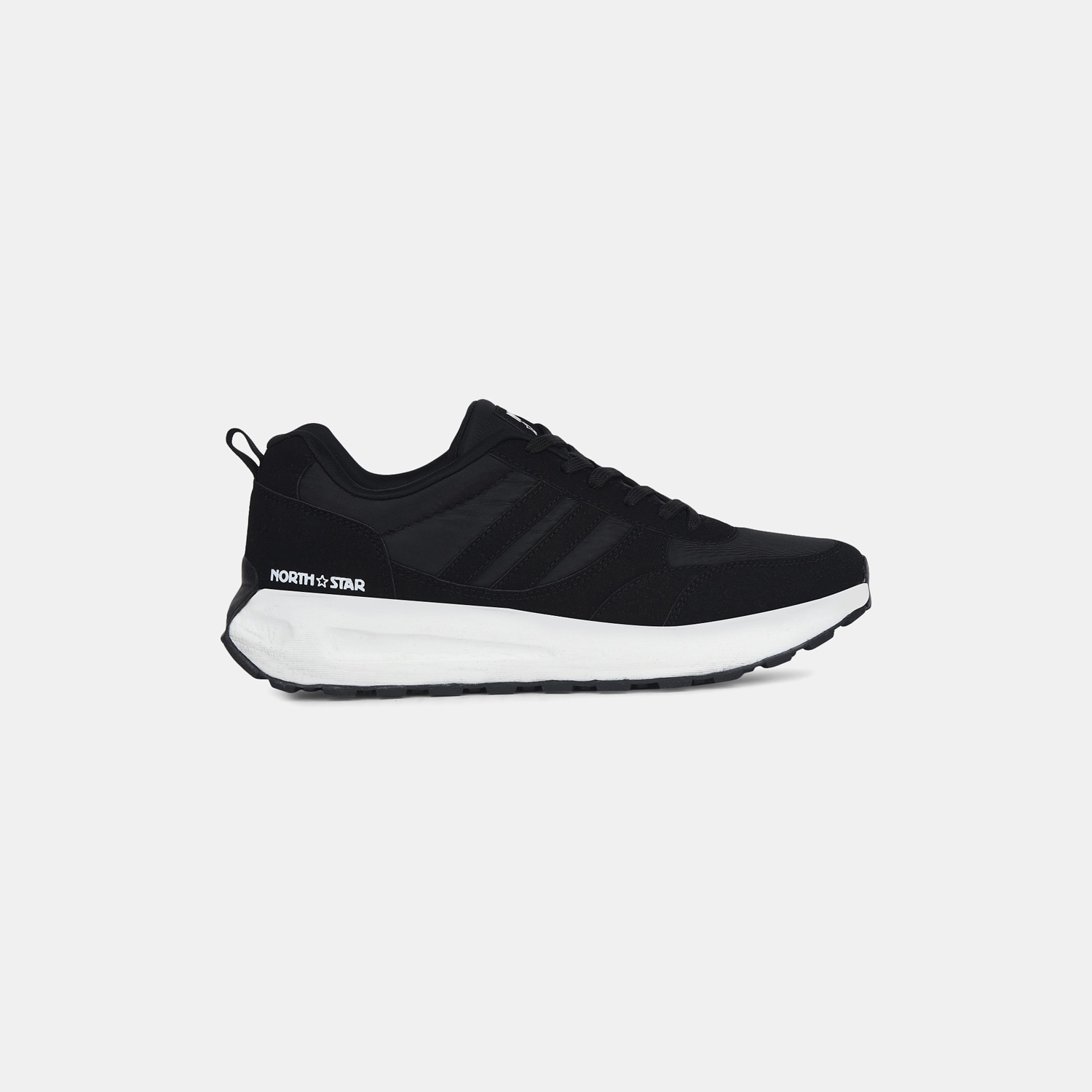 North Star Black Sneakers For Men