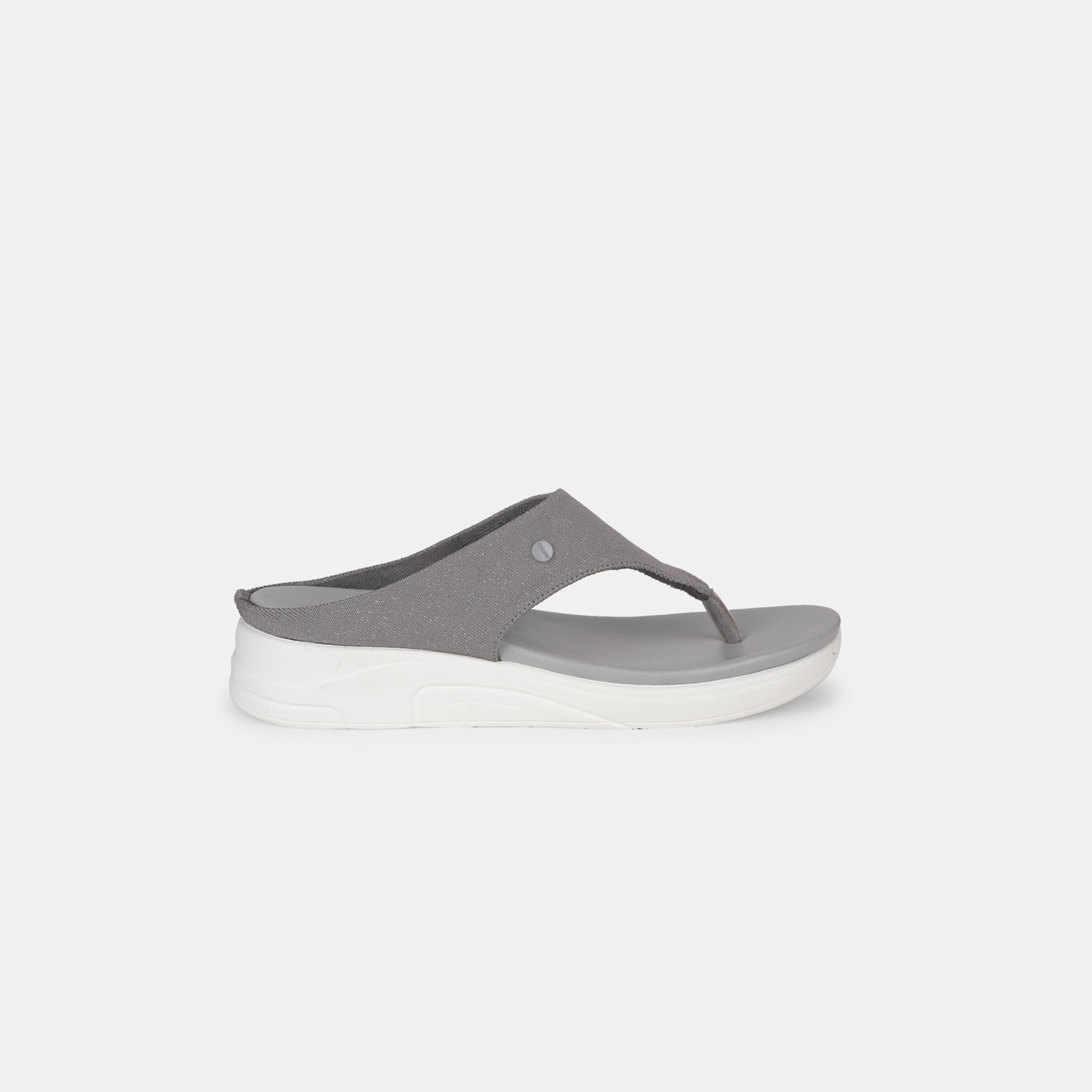 Bata Comfit Grey Thong For Women