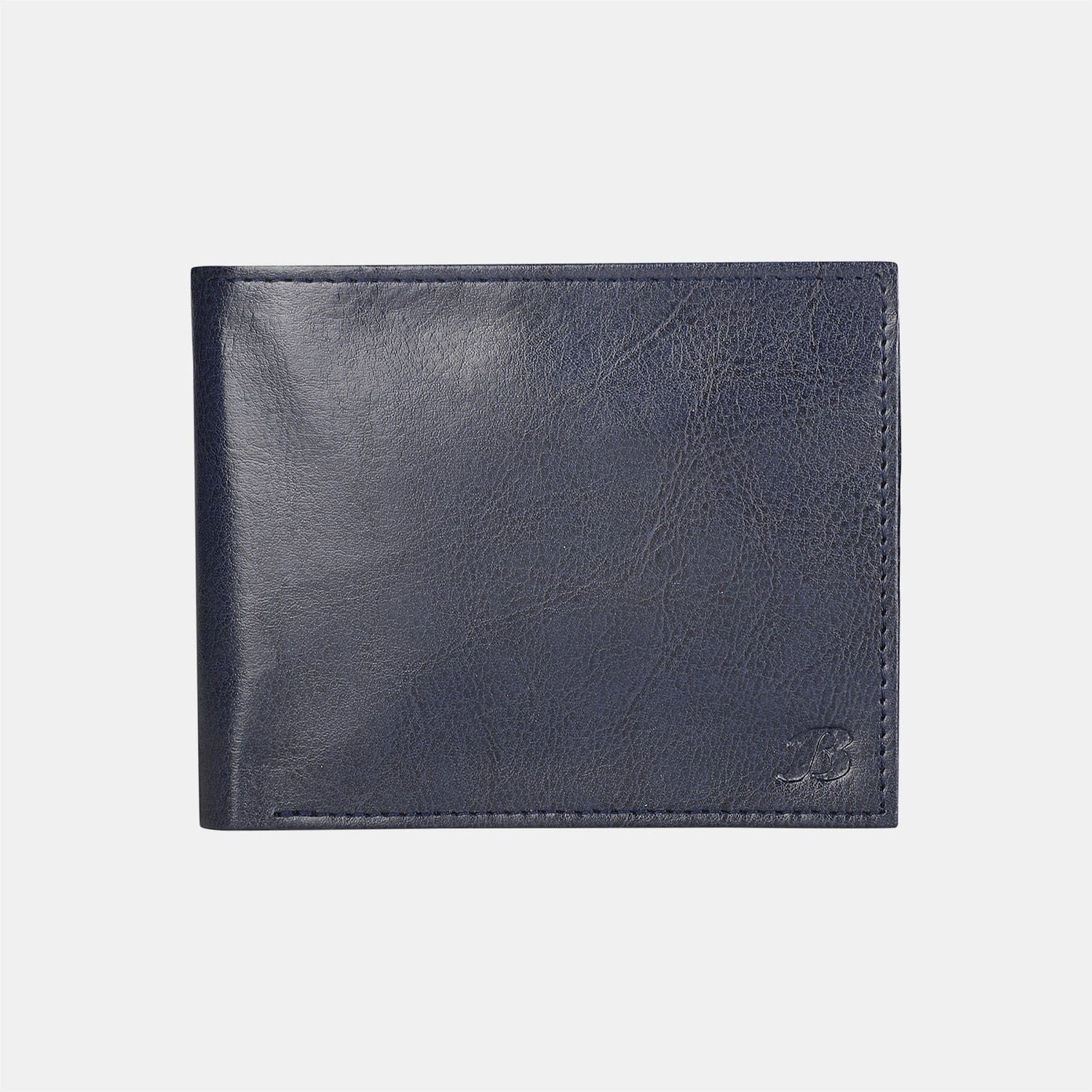Bata blue two fold wallet for men