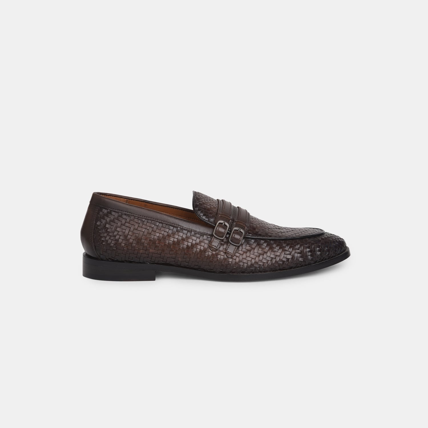 Hush Puppies Brown Slip-On Formal Shoes For Men