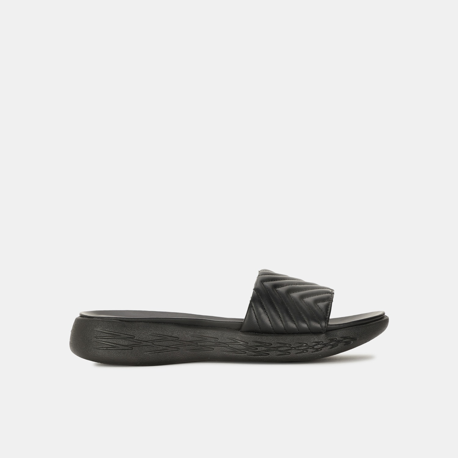 Bata Black Flat Mules for Women