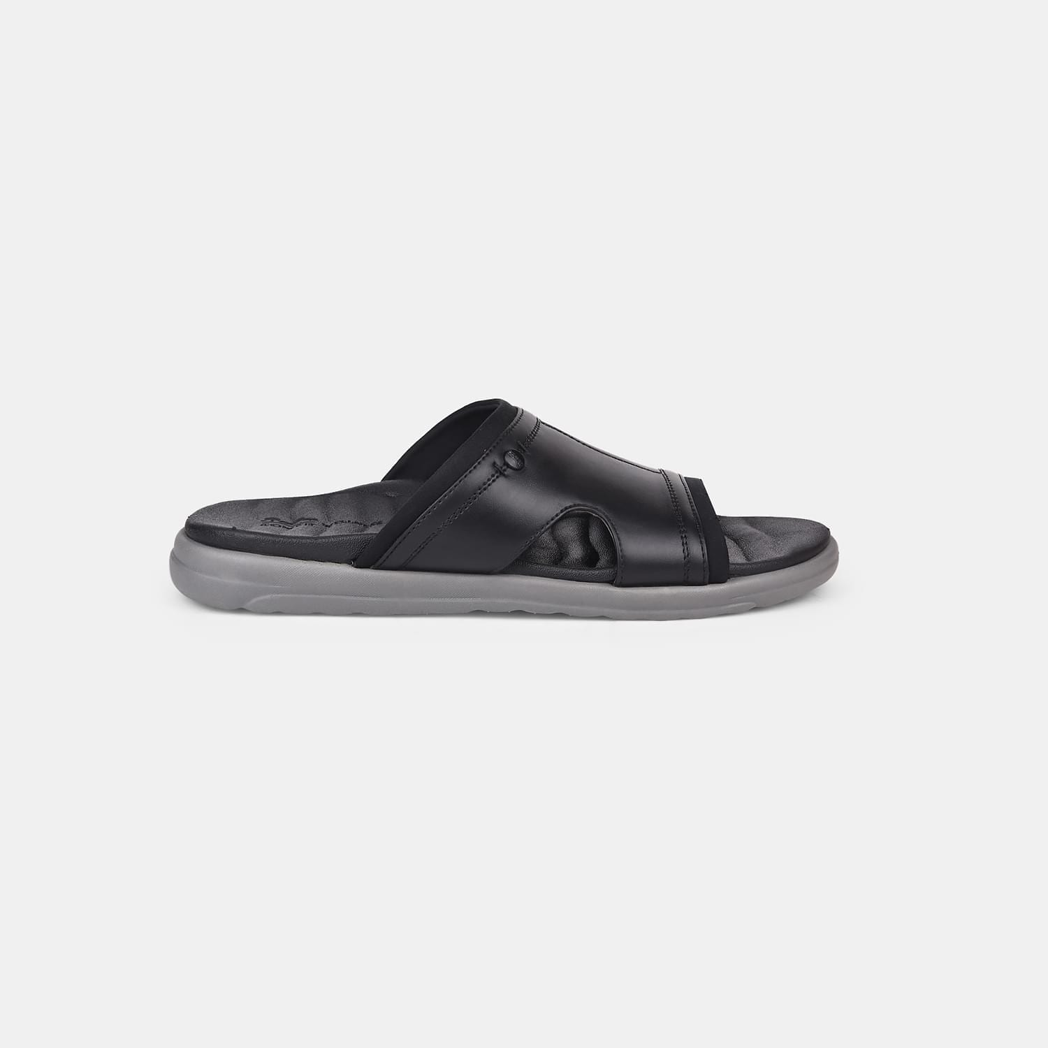 Bata Comfit Black Mule for Men