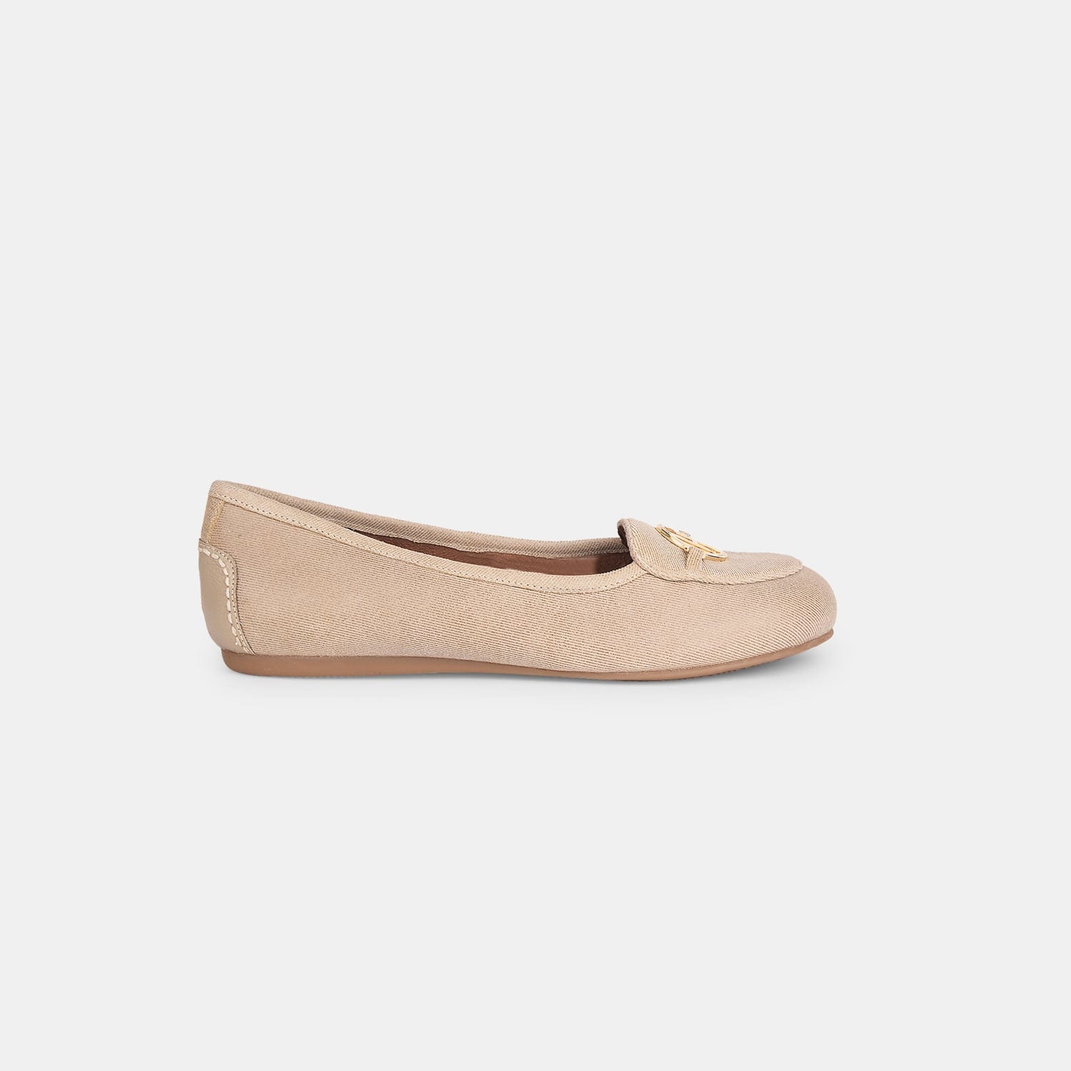 Hush Puppies Beige Casual Shoes For Women
