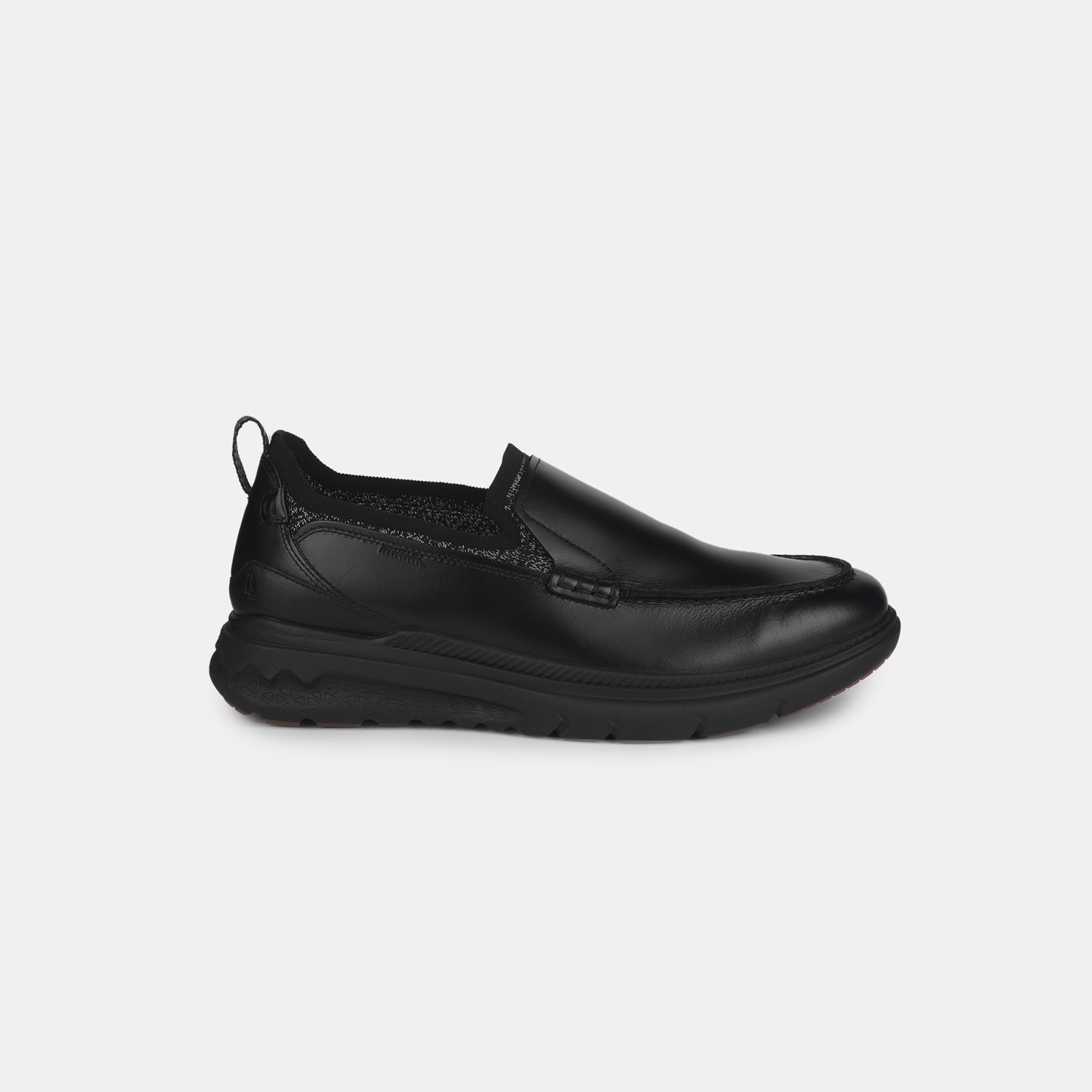 Hush Puppies Black Casual Slip-On Shoes For Men