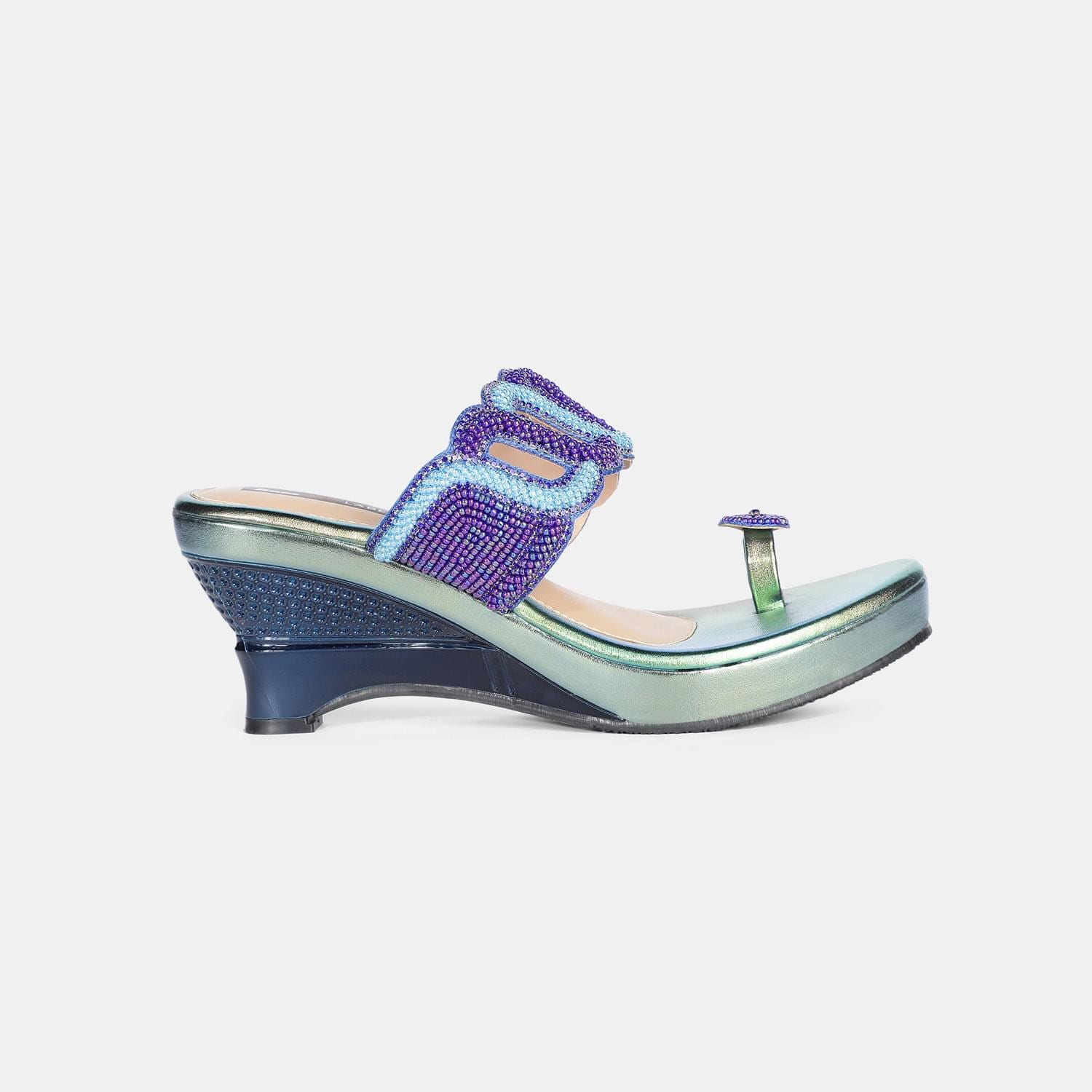 RED LABEL BLUE THONG FOR WOMEN