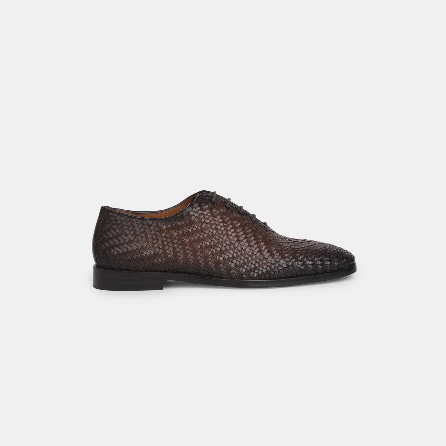 Hush Puppies Brown Oxford Formal Shoes For Men