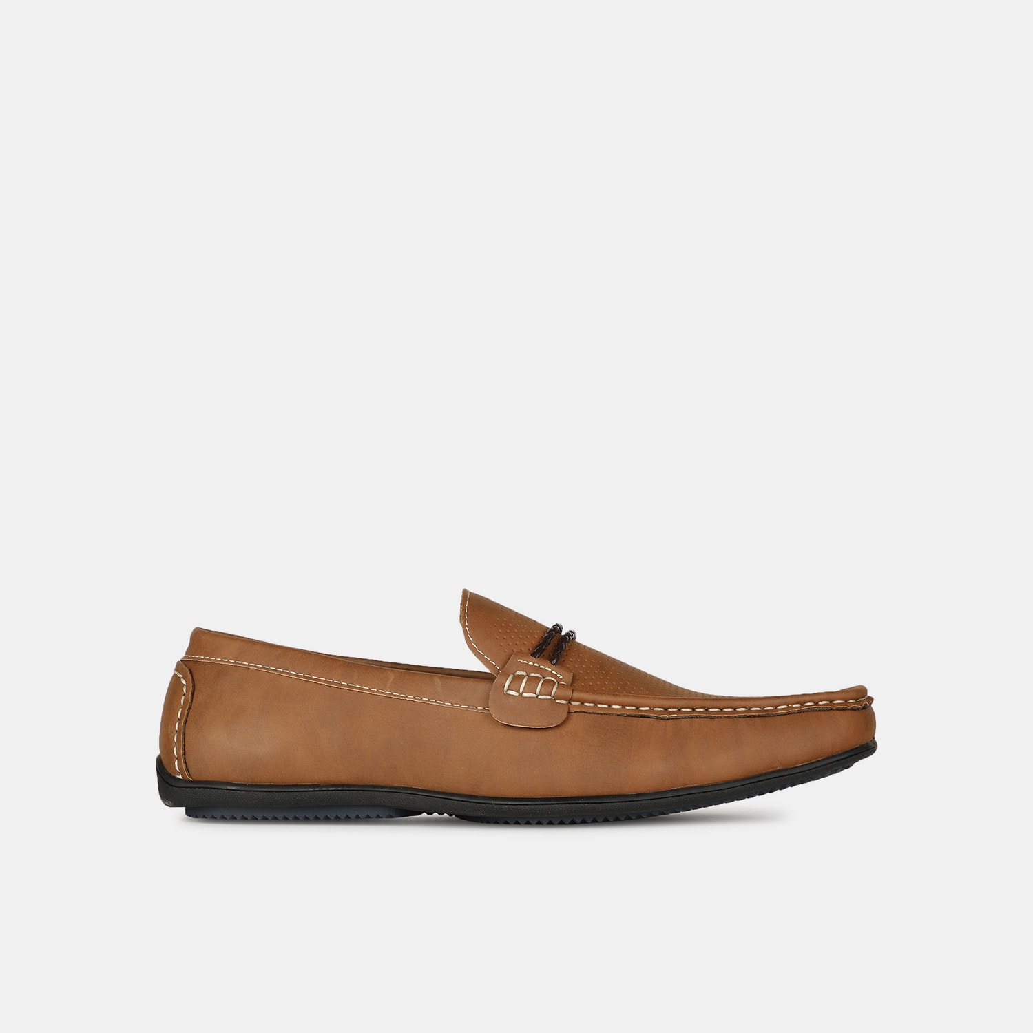 Bata tan casual slip-on shoes for men