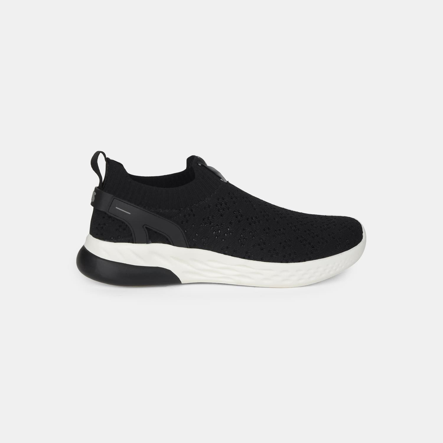 North Star Black Sports Shoes for Men