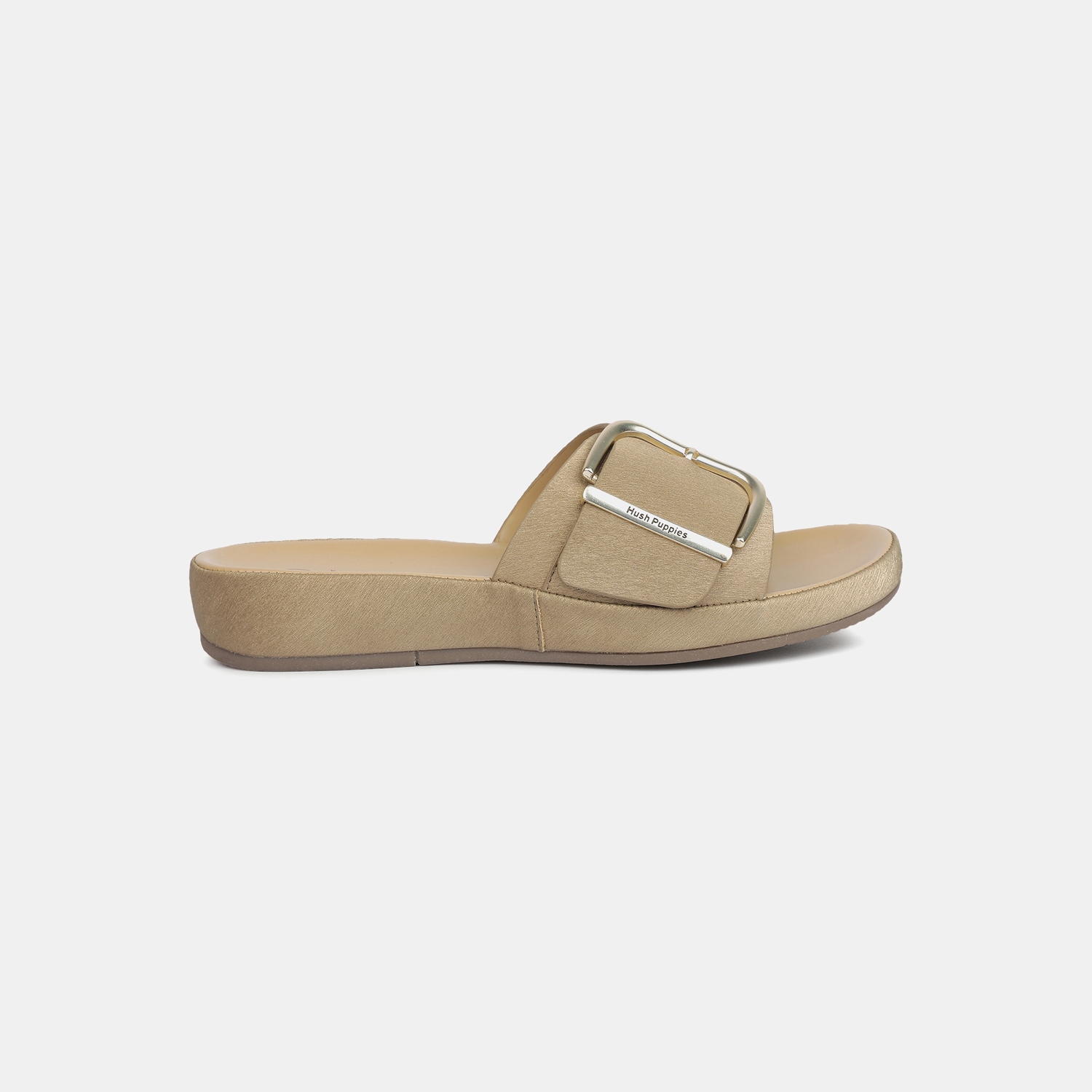 Hush Puppies Gold Mule For Women