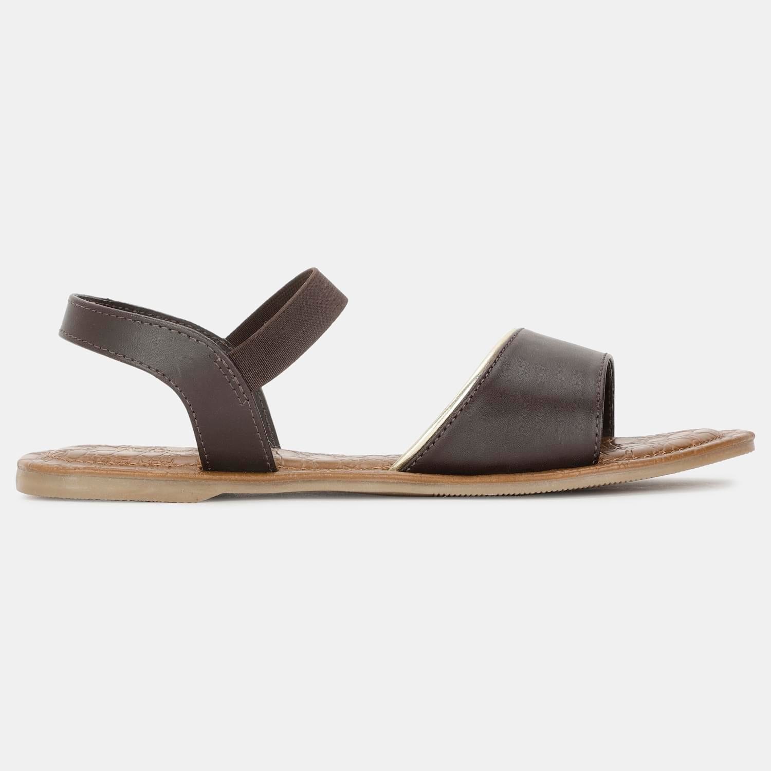 Bata dark brown sandal for women