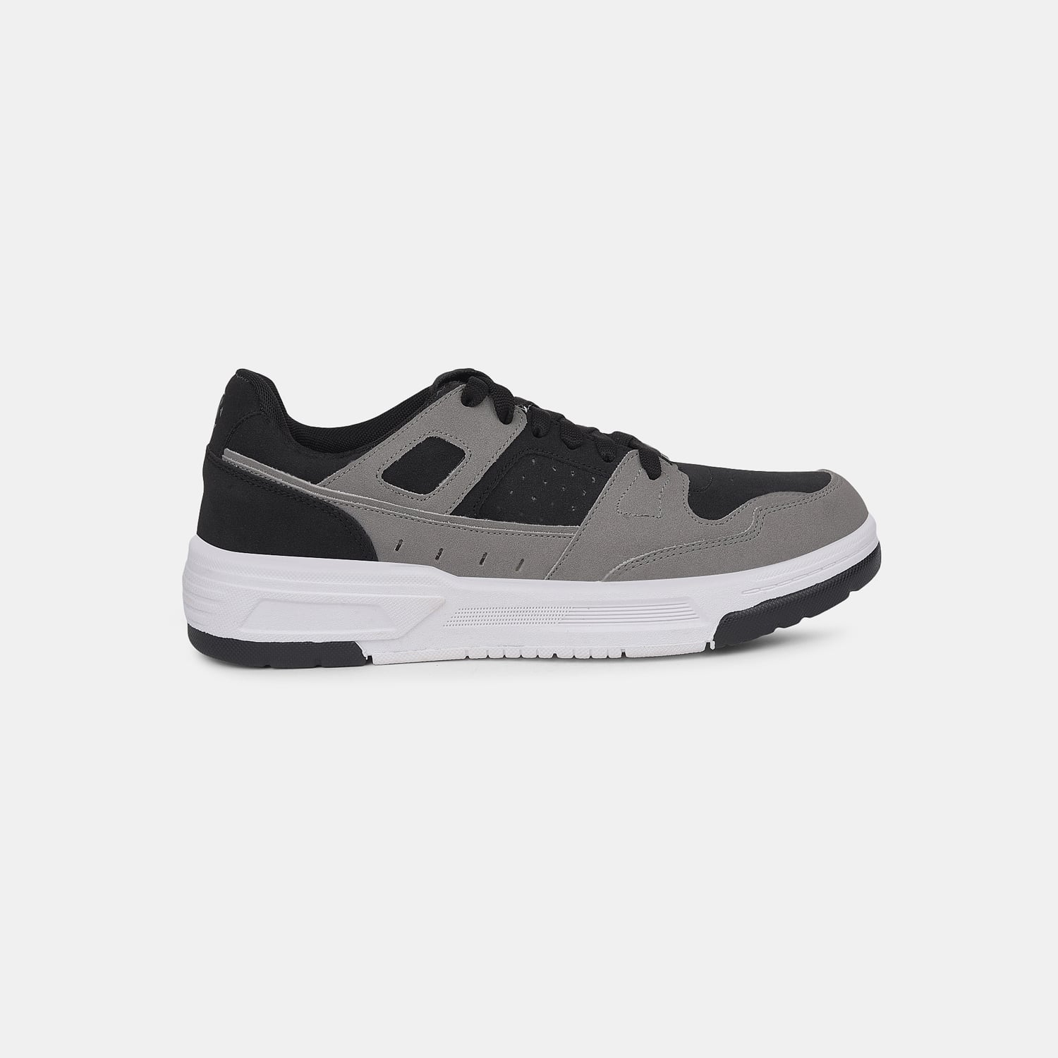 Bata Black Lace-Up Casual Shoes For Men