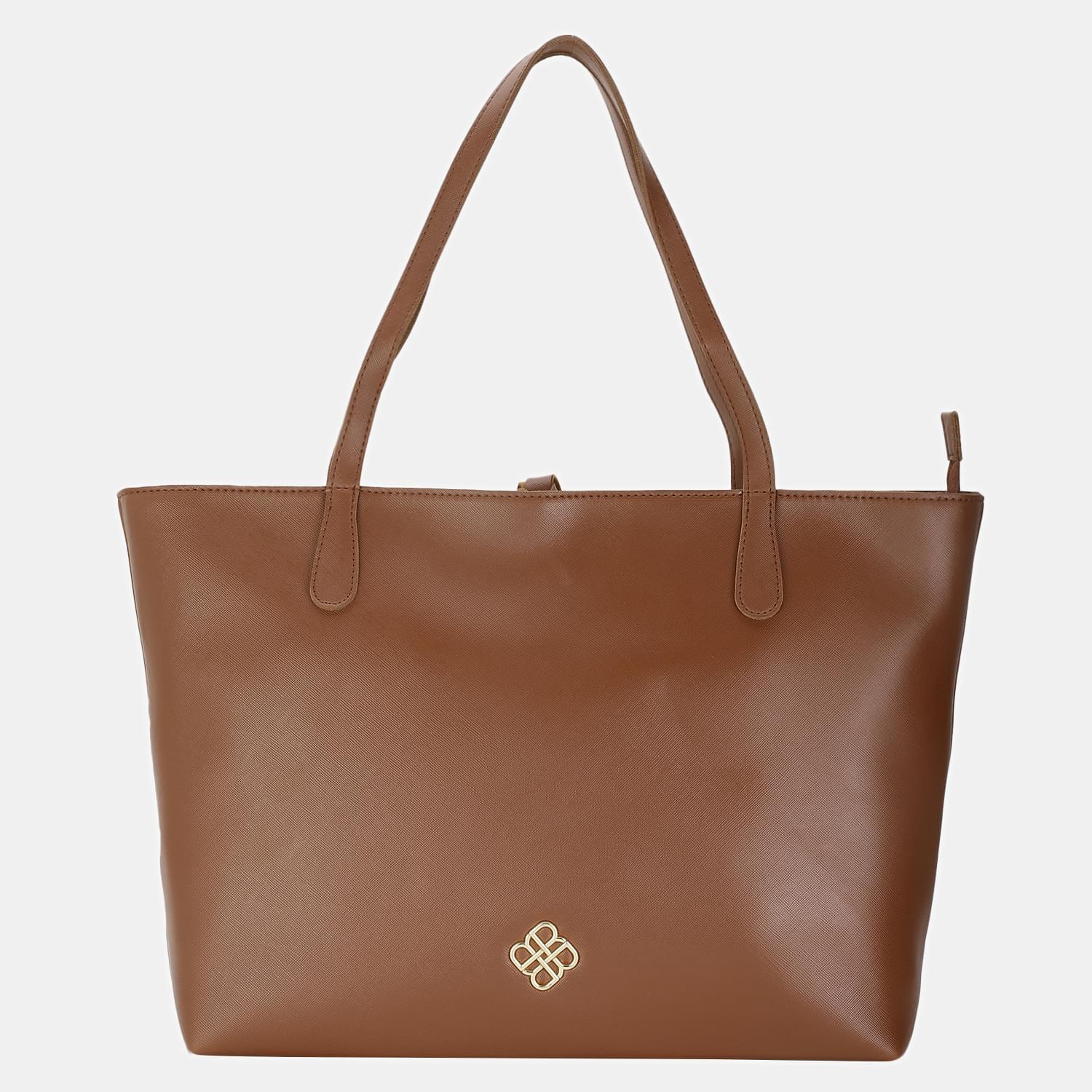 Bata Red Label Dark Brown Hand Bag For Women