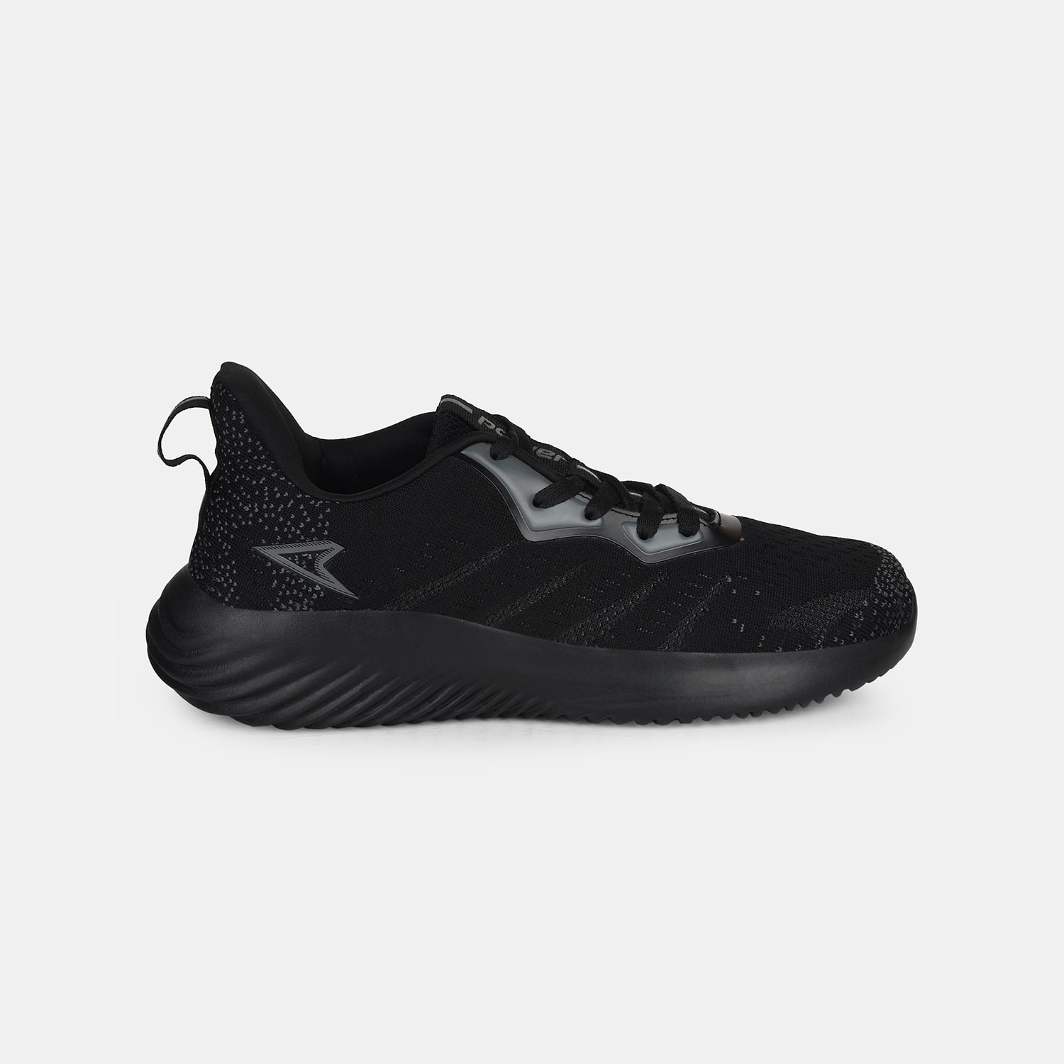 Power Black Running Shoes For Men