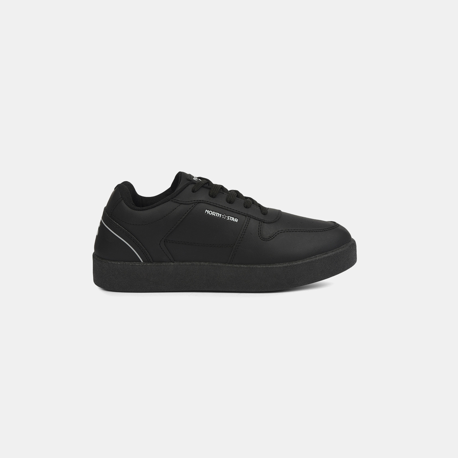 North Star Black Sneakers For Women