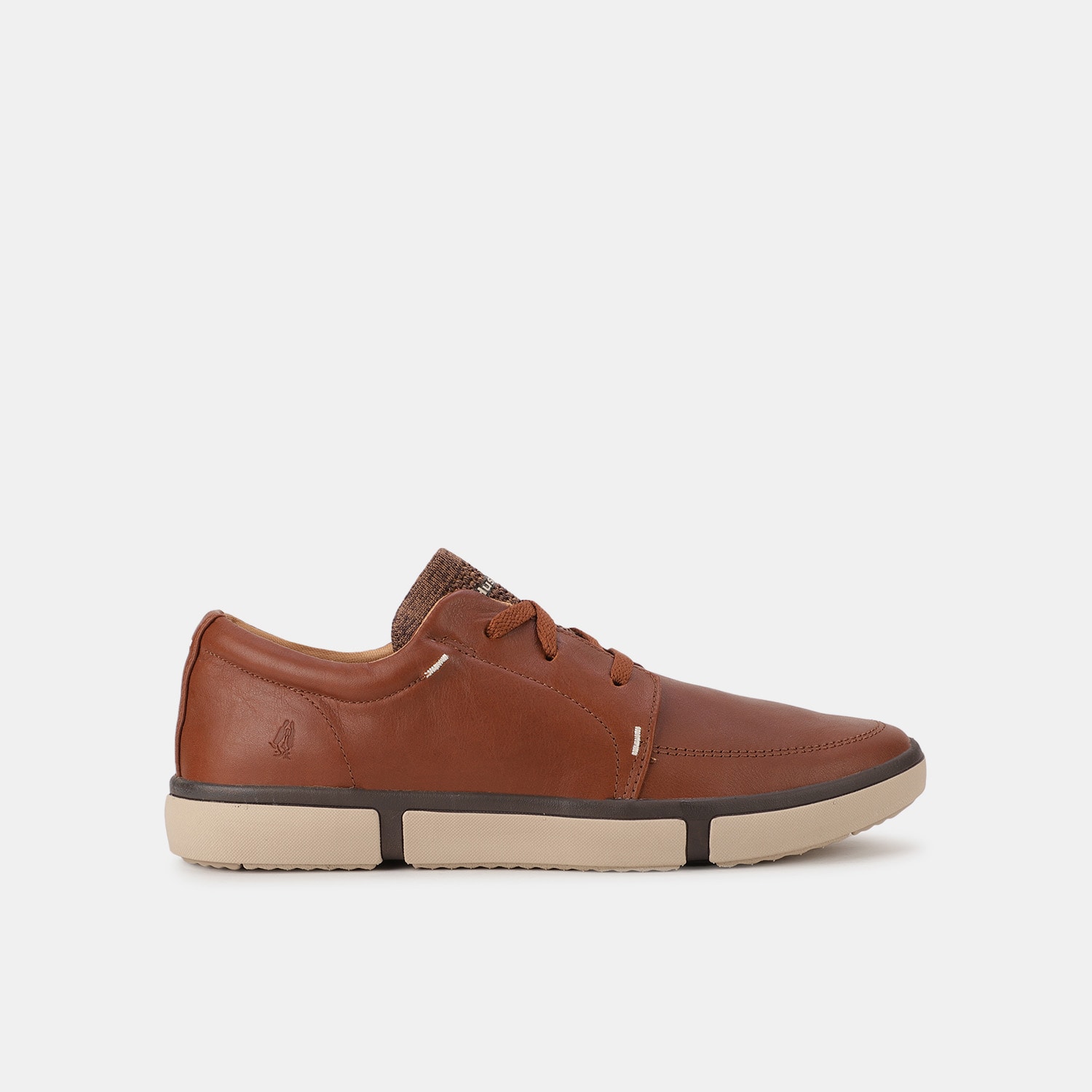 Hush Puppies Tan Lace Up Casual Shoes For Men