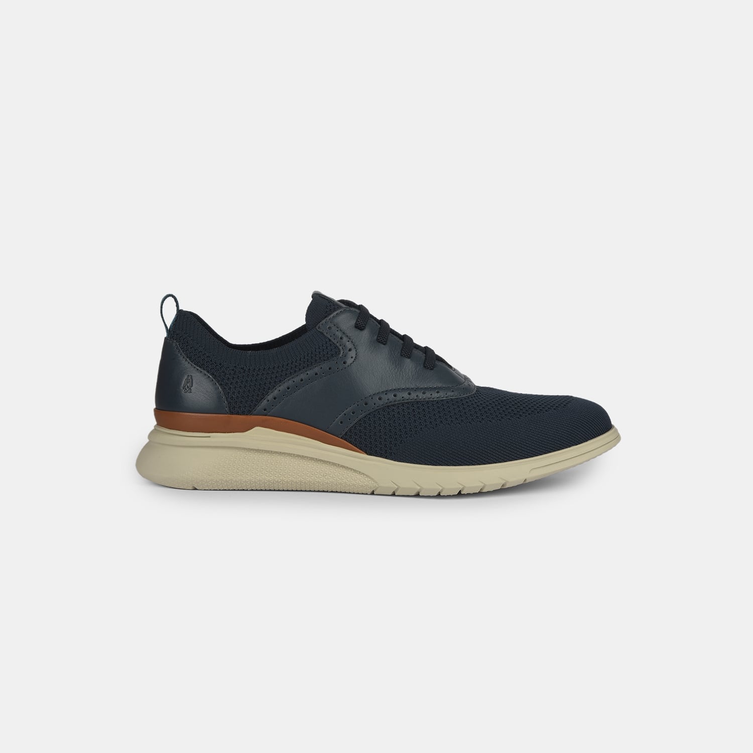 Hush Puppies Navy Casual Lace-Up Shoes For Men