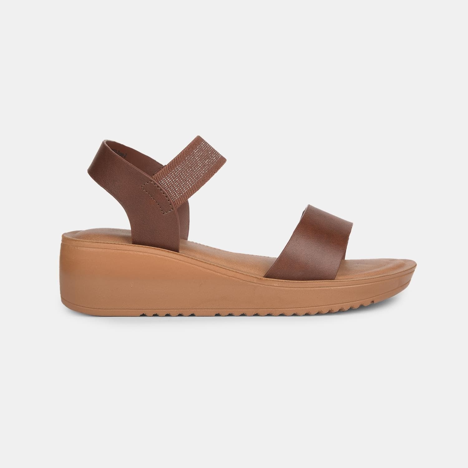 Bata Brown Sandals For Women