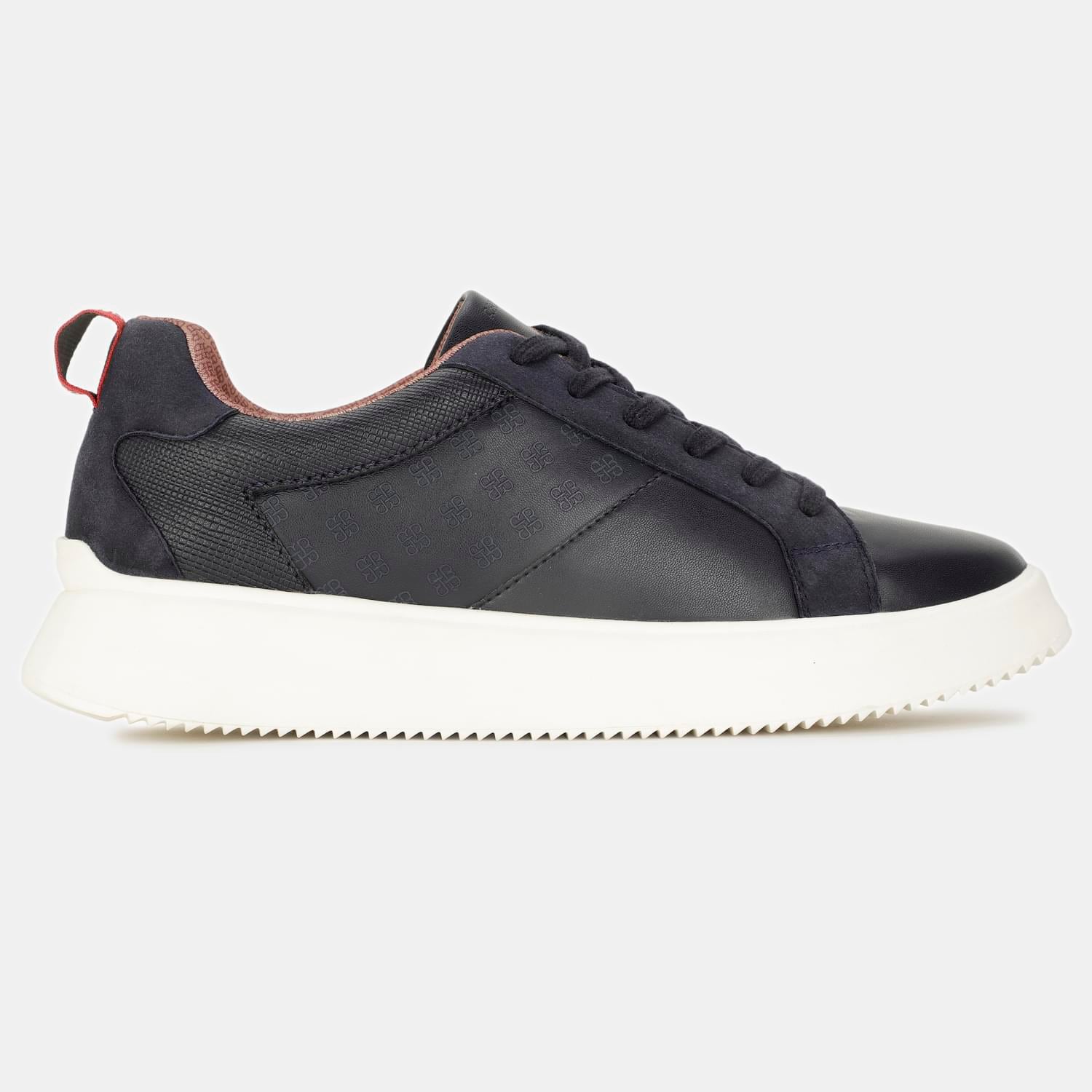 Bata red label navy casual lace-up shoes for men