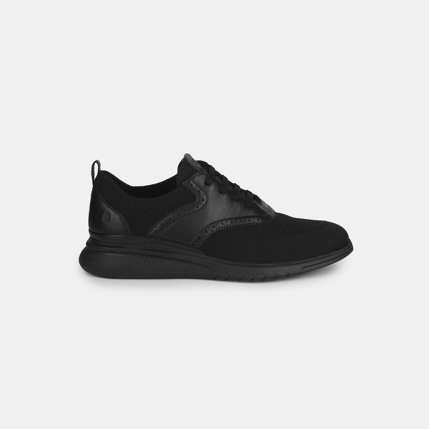 Hush Puppies Black Casual Lace-Up Shoes For Men