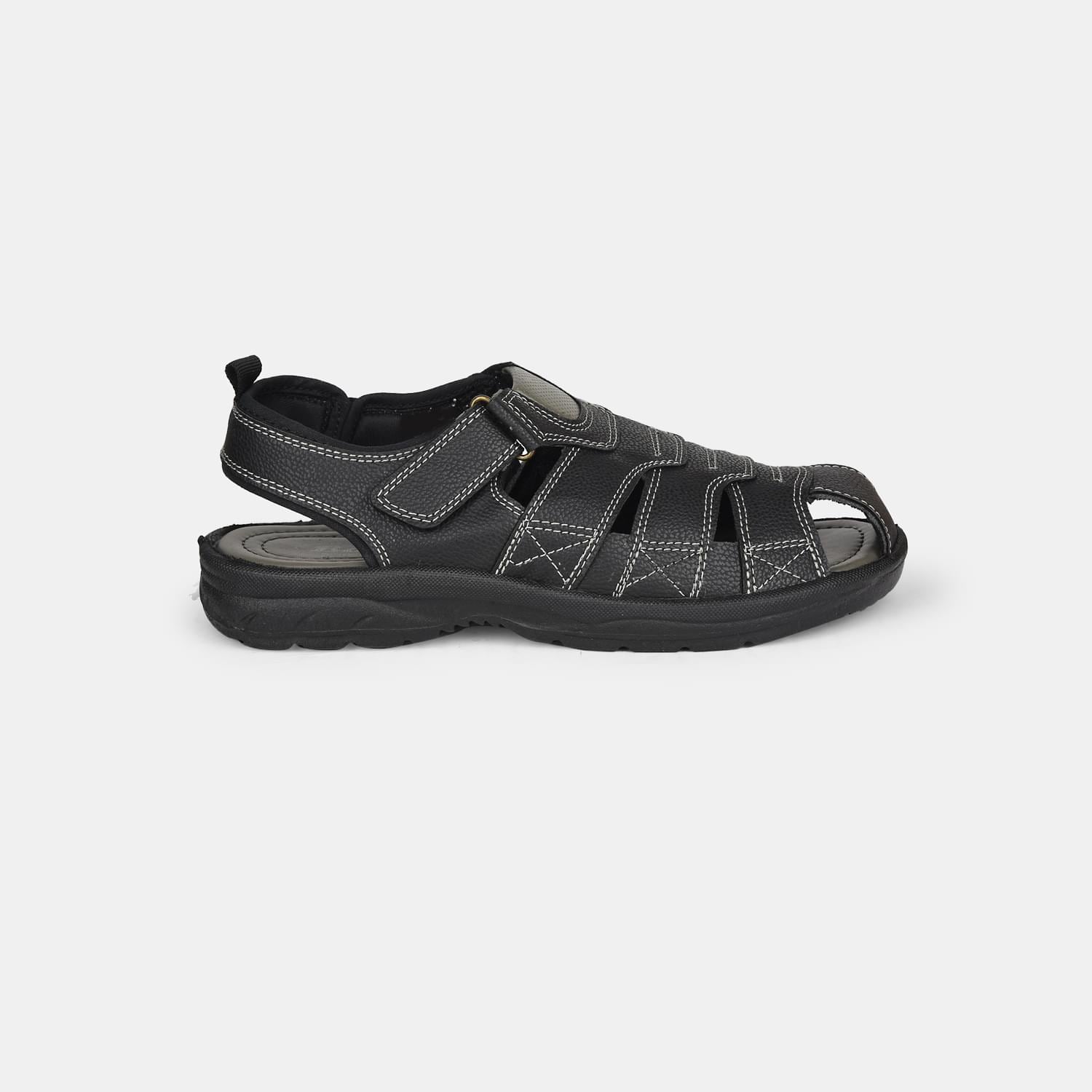 Bata Black Sandals For Men