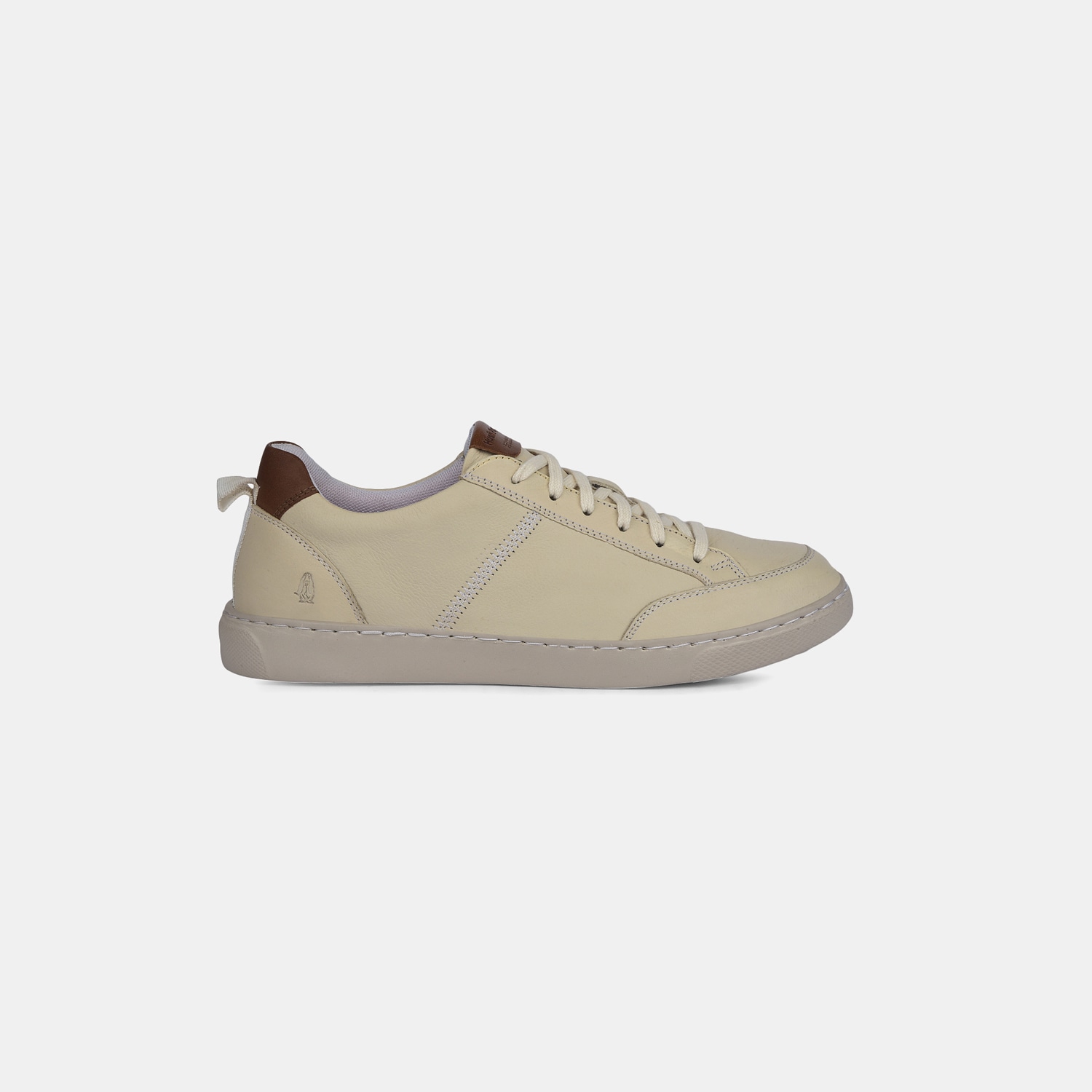 Hush Puppies Offwhite Casual Lace-Up Shoes For Men