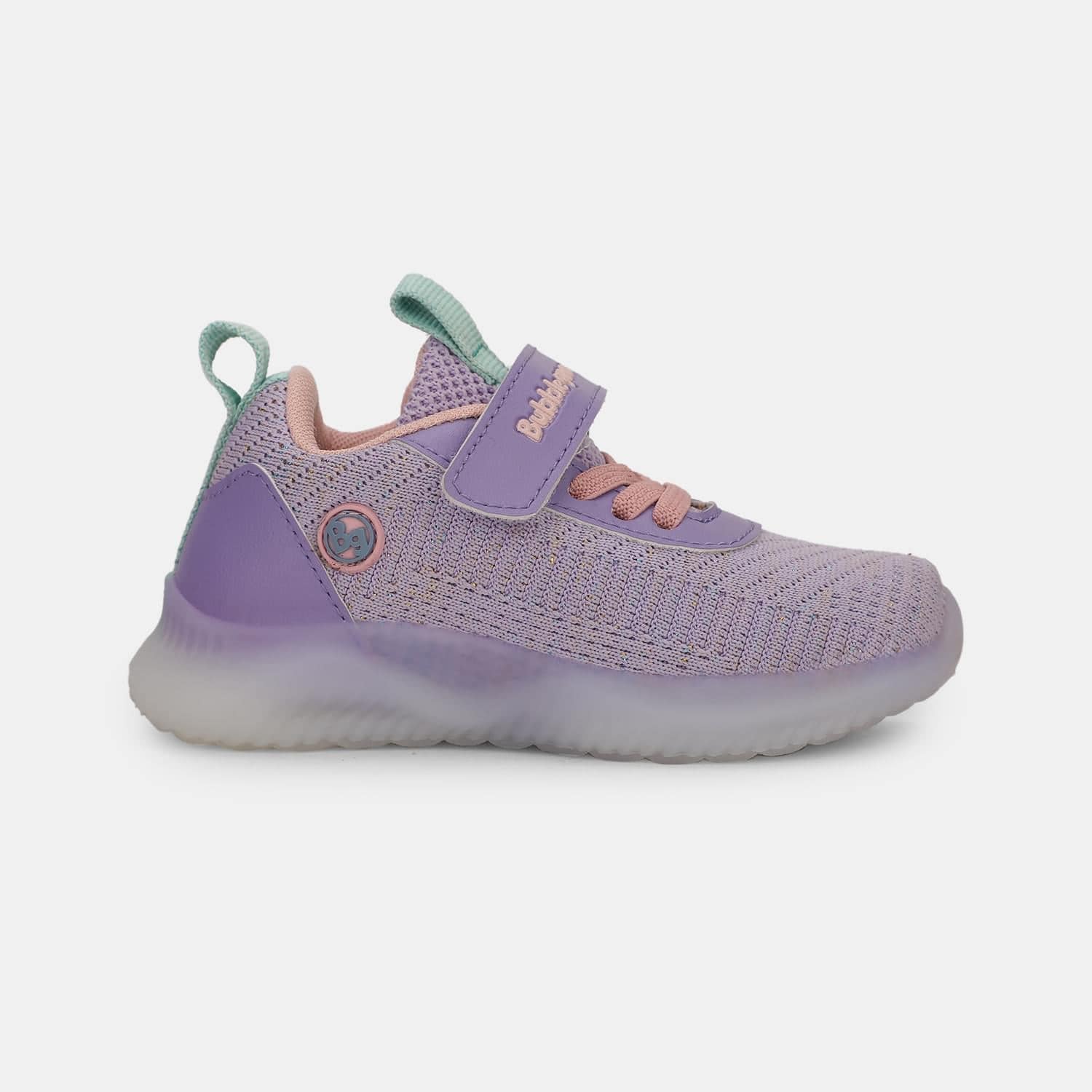 Bubblegummers purple sport shoes for kids