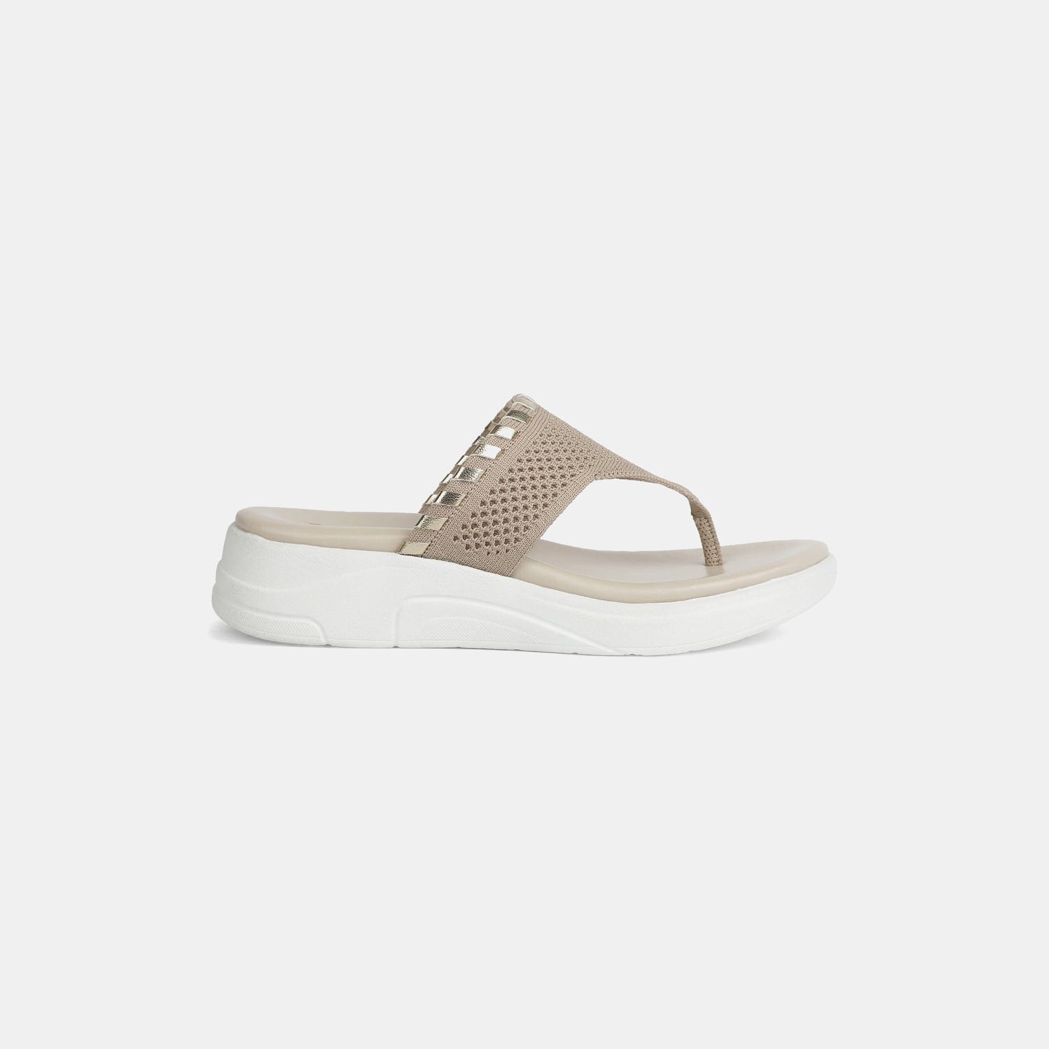 Bata Comfit Beige Thong For Women