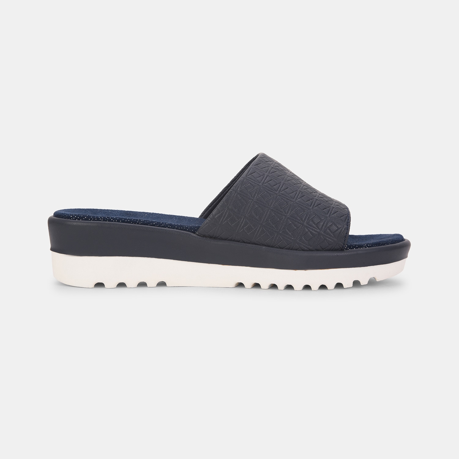 Bata navy mule for women
