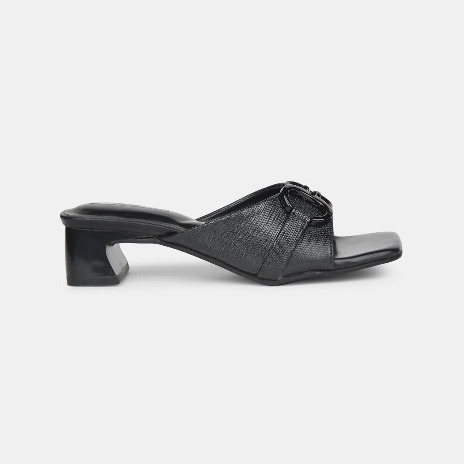 RED LABEL BLACK MULE FOR WOMEN