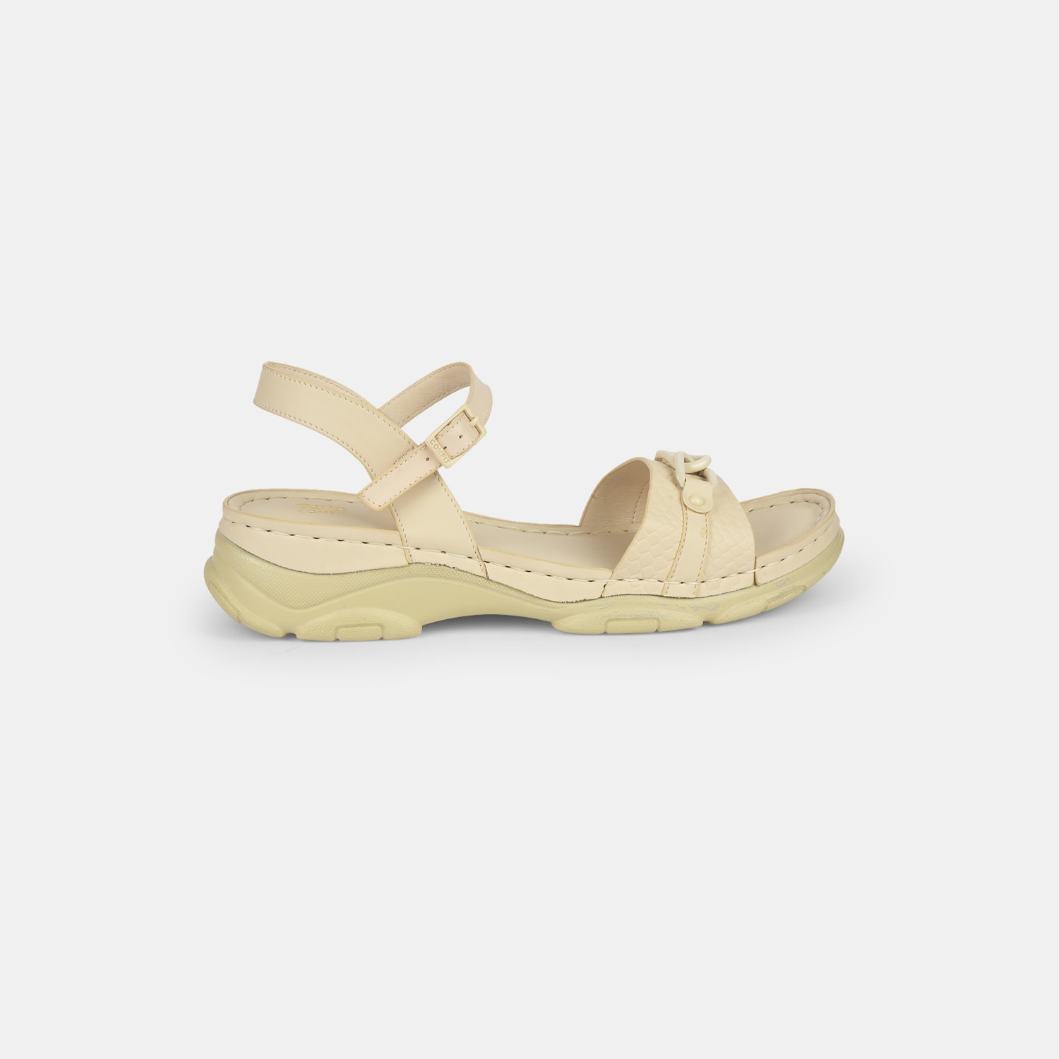 Bata Comfit Offwhite Sandals For Women
