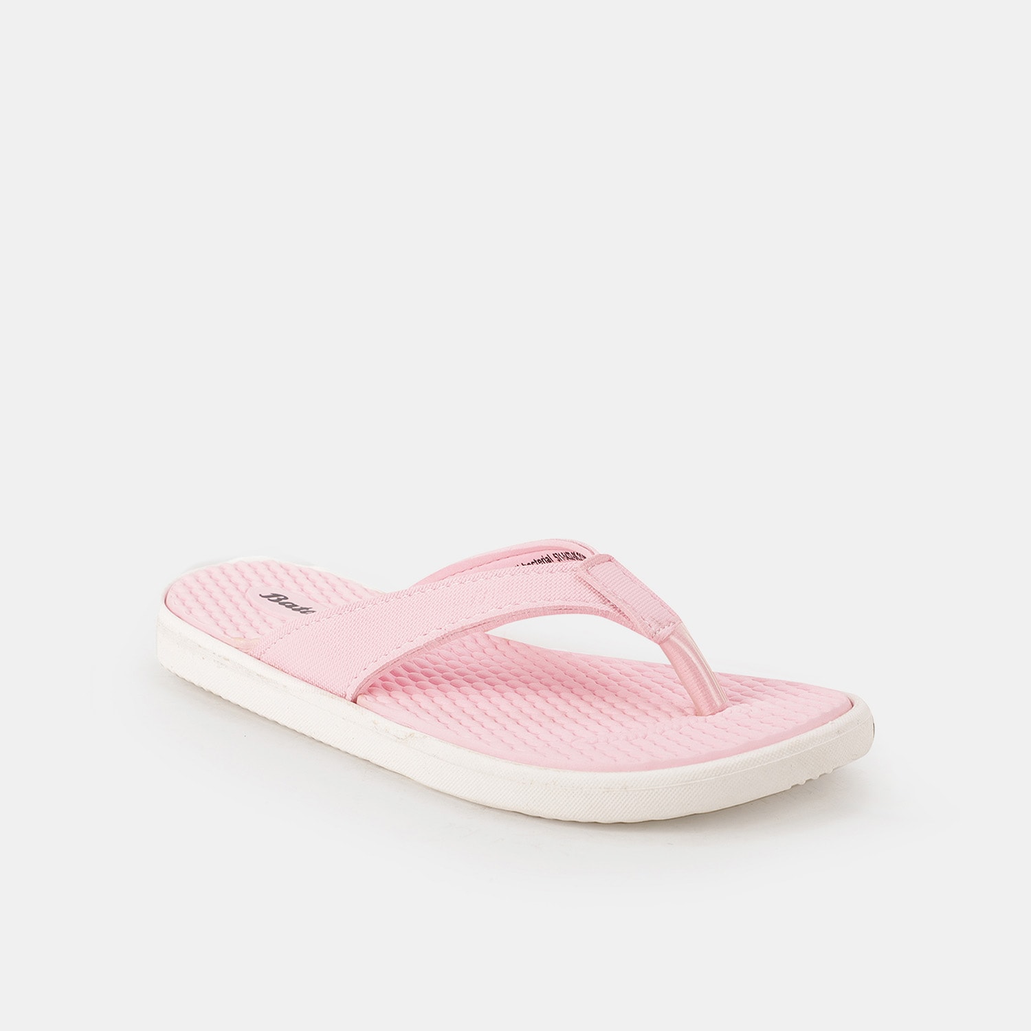 Bata peach thong flip-flops for women
