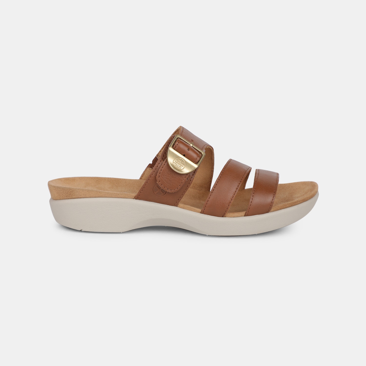 Hush Puppies Tan Mules For Women