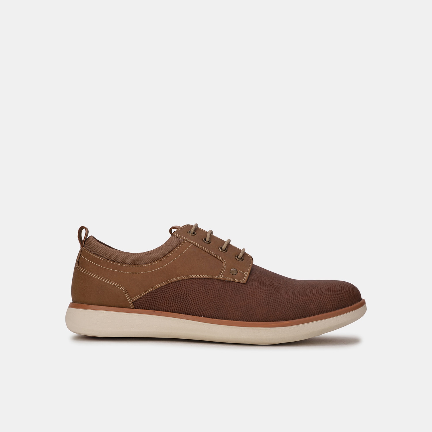 Bata Comfit tan casual derby-style shoes for men