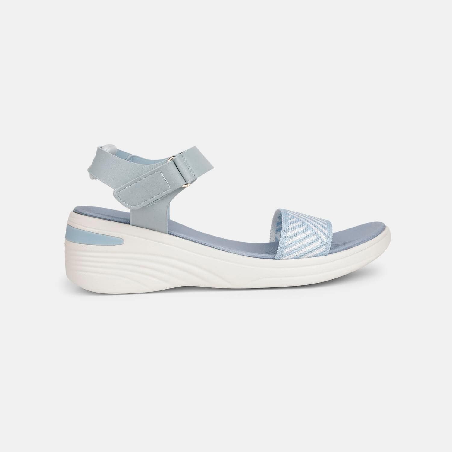BATA COMFIT LIGHT BLUE SANDALS FOR WOMEN