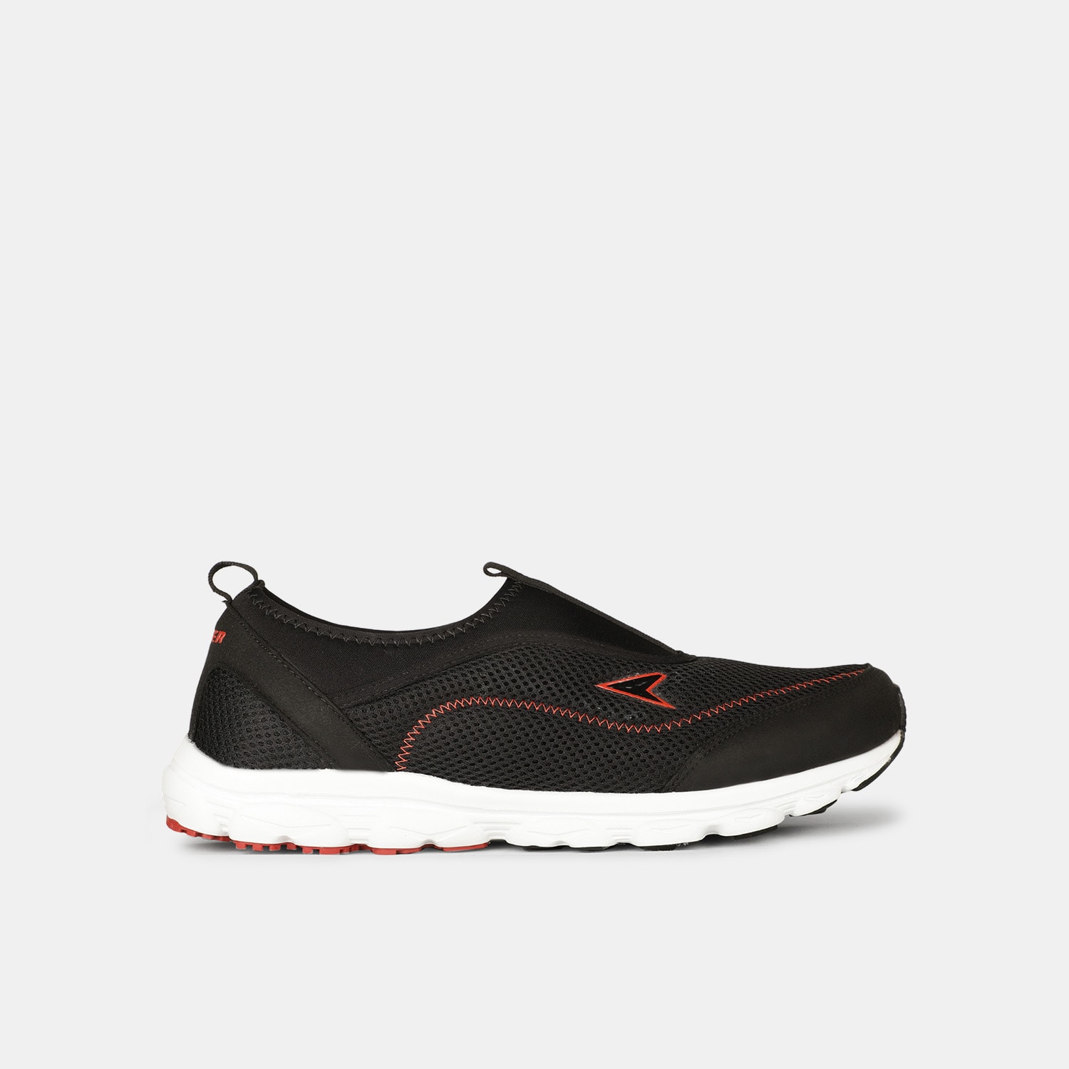 Power Black Walking Shoes For Men